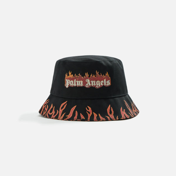 【rana' 】PALM ANGELS ブラック バケットハット PA-FAB0021025-FRONT_grande.jpg