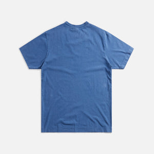 by Parra Classic Logo Tee - Bleached Navy