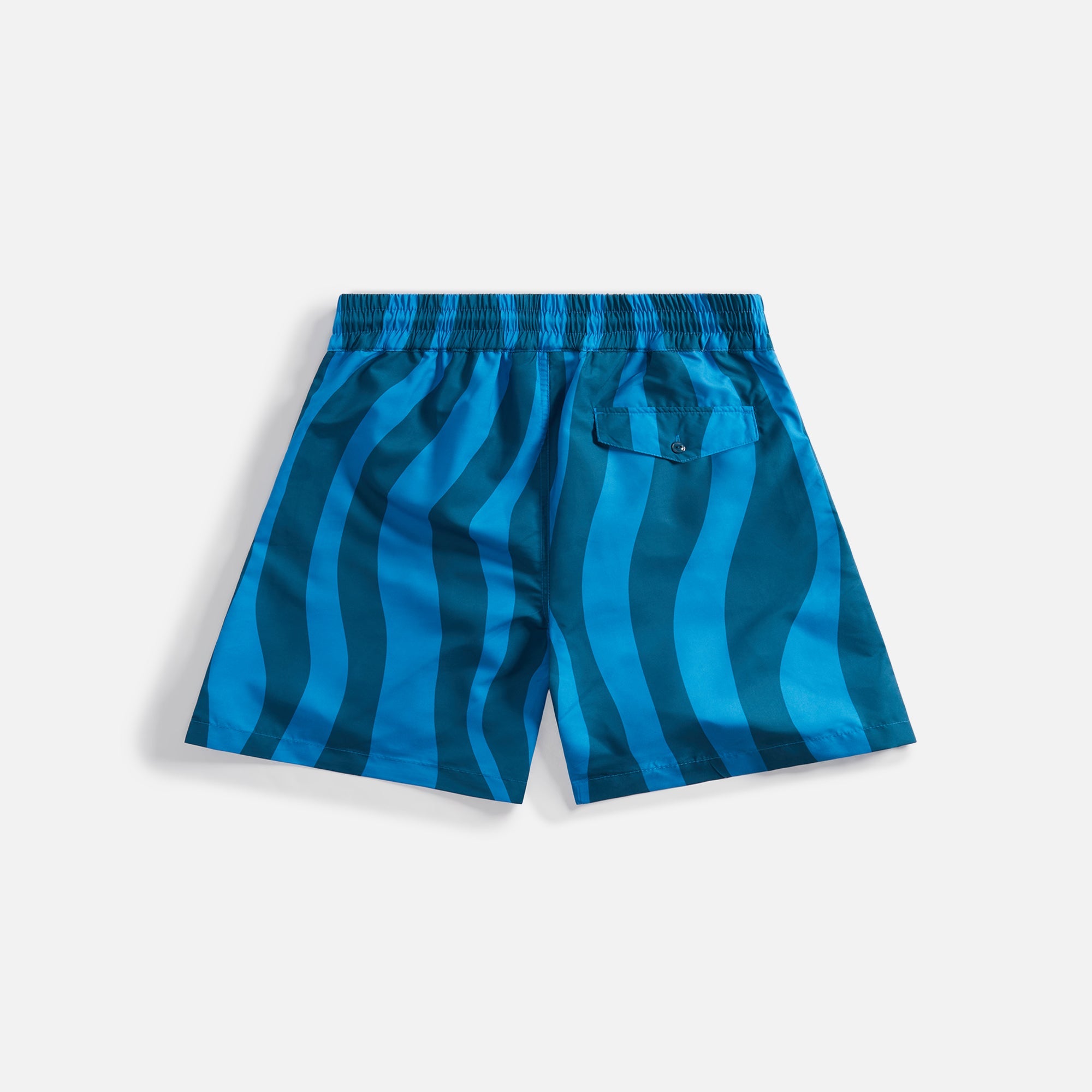 by Parra Aqua Weed Waves Swim Shorts - Greek Blue – Kith Europe