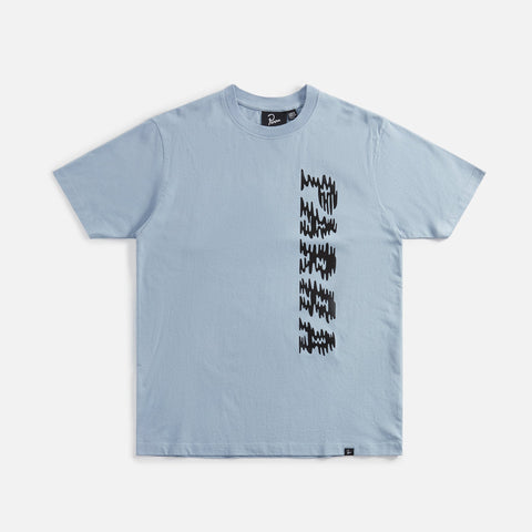 by Parra Wave Block Tremors Tee - Dusty Blue