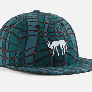 by Parra Squared Waves Pattern 6 Panel Hat - Multi