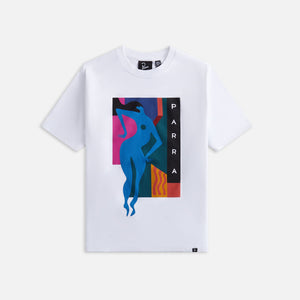 by Parra Beached And Blank Tee - White