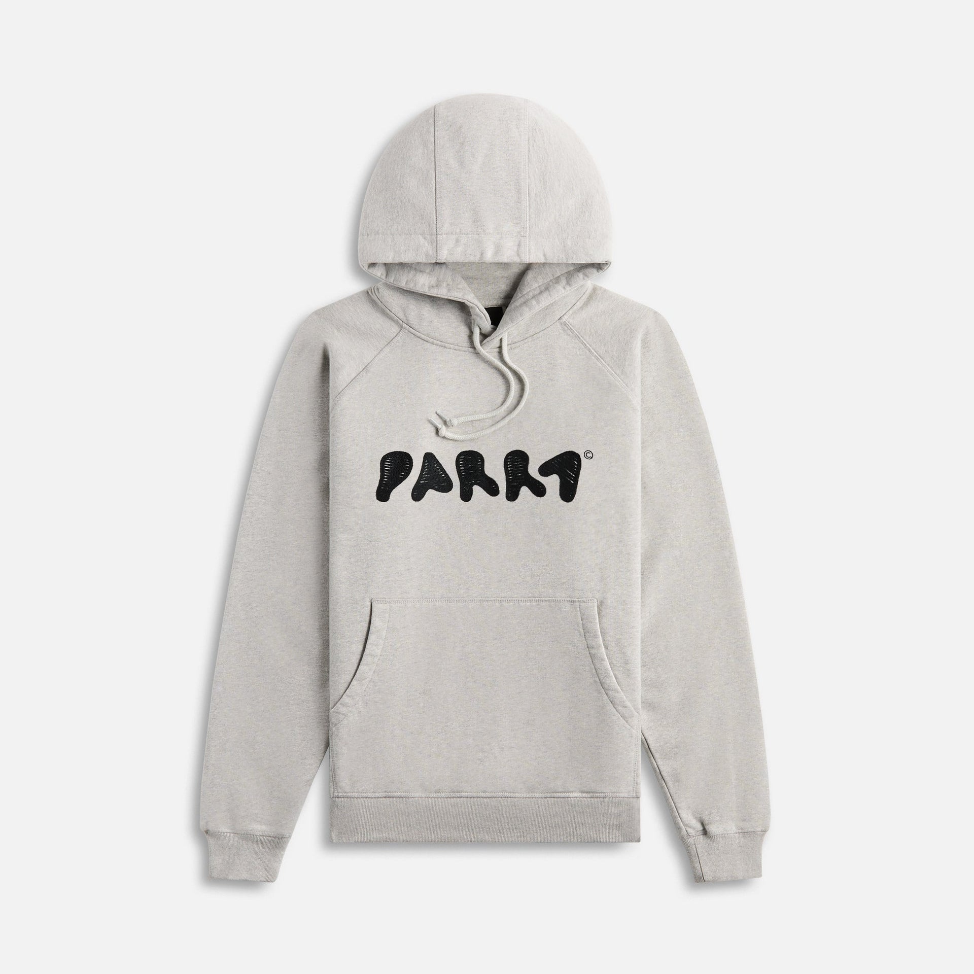 by Parra Blob Logo Hooded Sweatshirt - Heather Grey