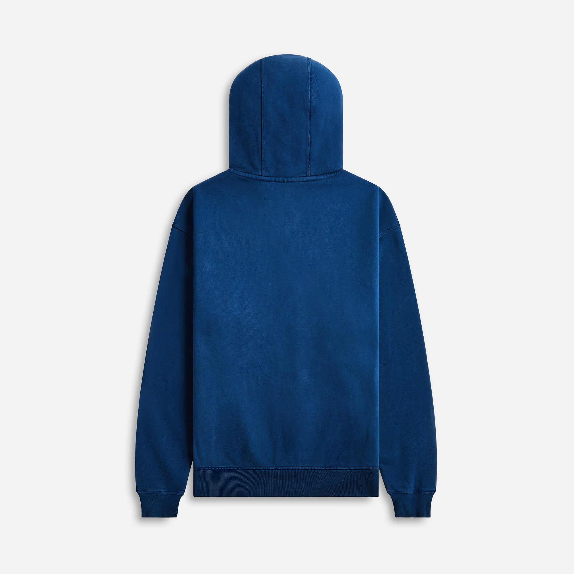 【KITH NYC】by Parra 1976 ロゴ刺繍 ジップアップ パーカー by Parra 1976 Logo Zip Hooded Sweatshirt - Blue – Kith Europe