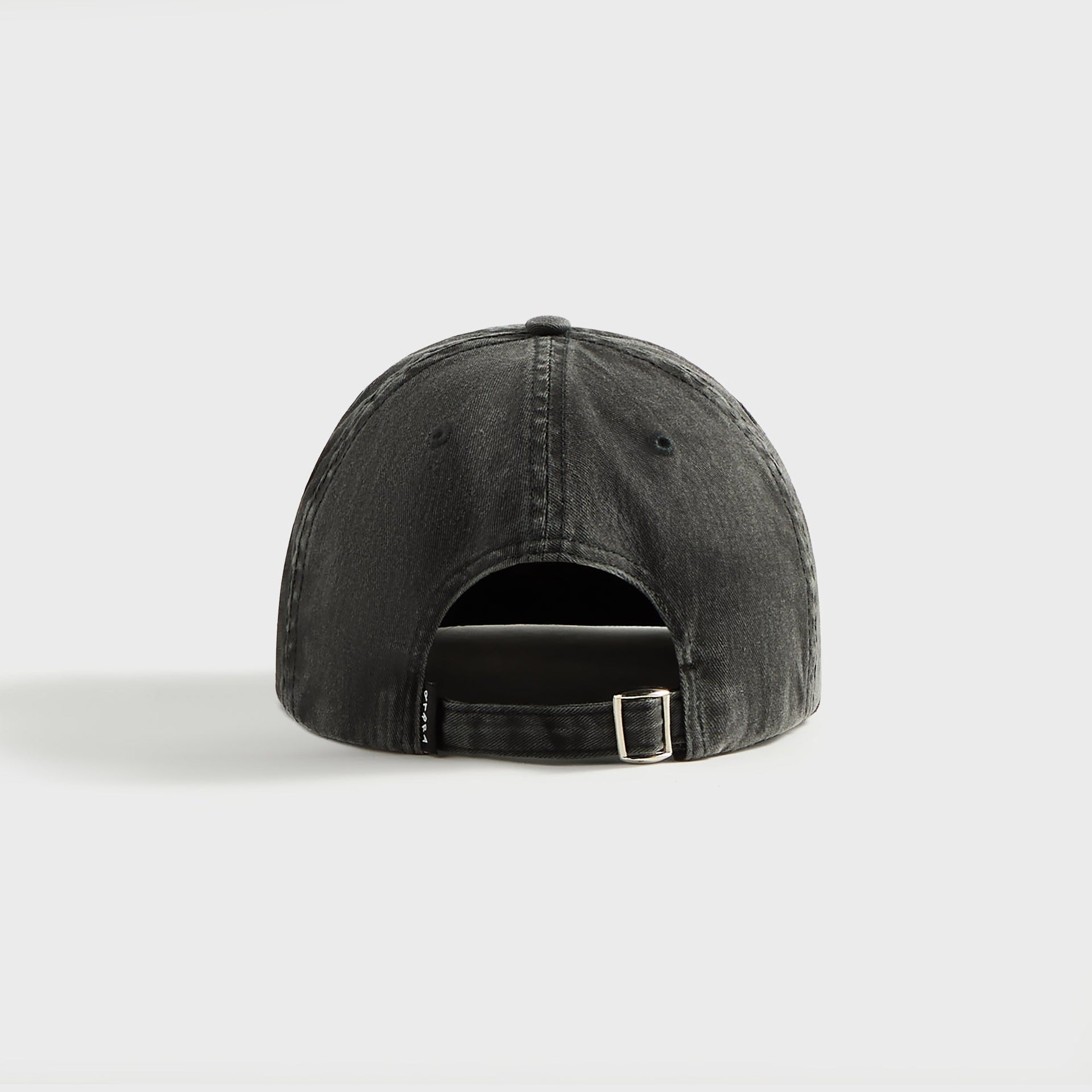 by Parra Scripted 6 Panel Cap - Washed Black