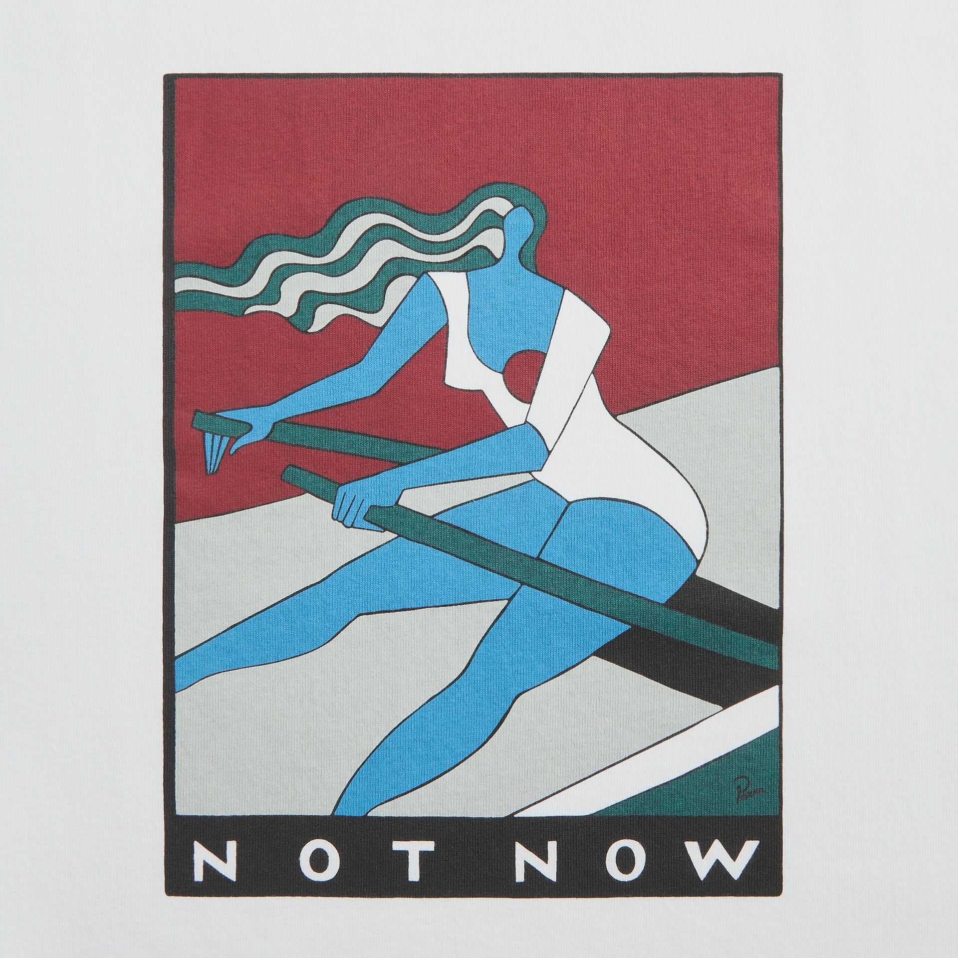 by Parra Into Nowhere Tee - White