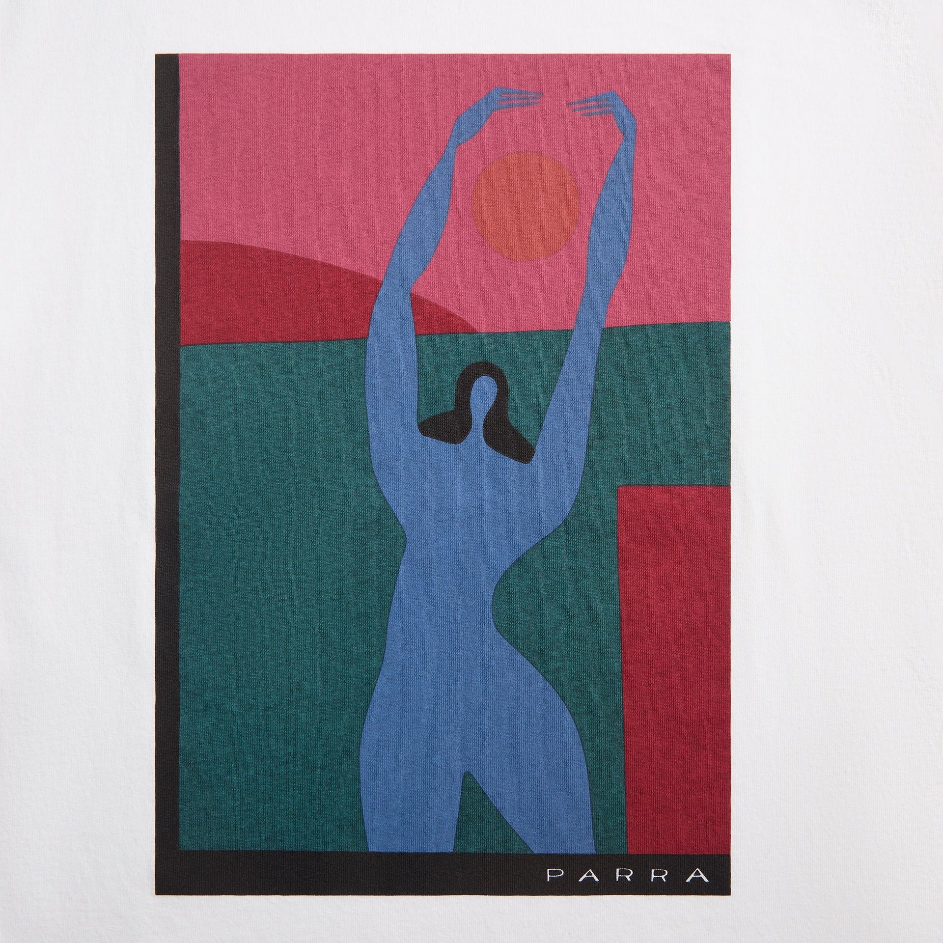 by Parra Protect The Sun Tee - White