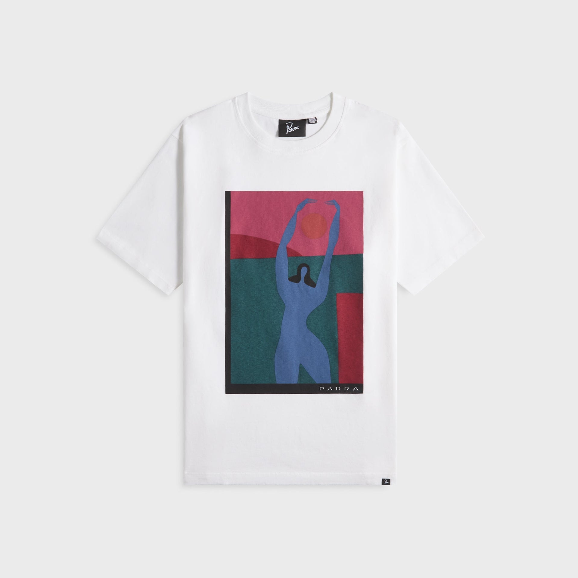 by Parra Protect The Sun Tee - White