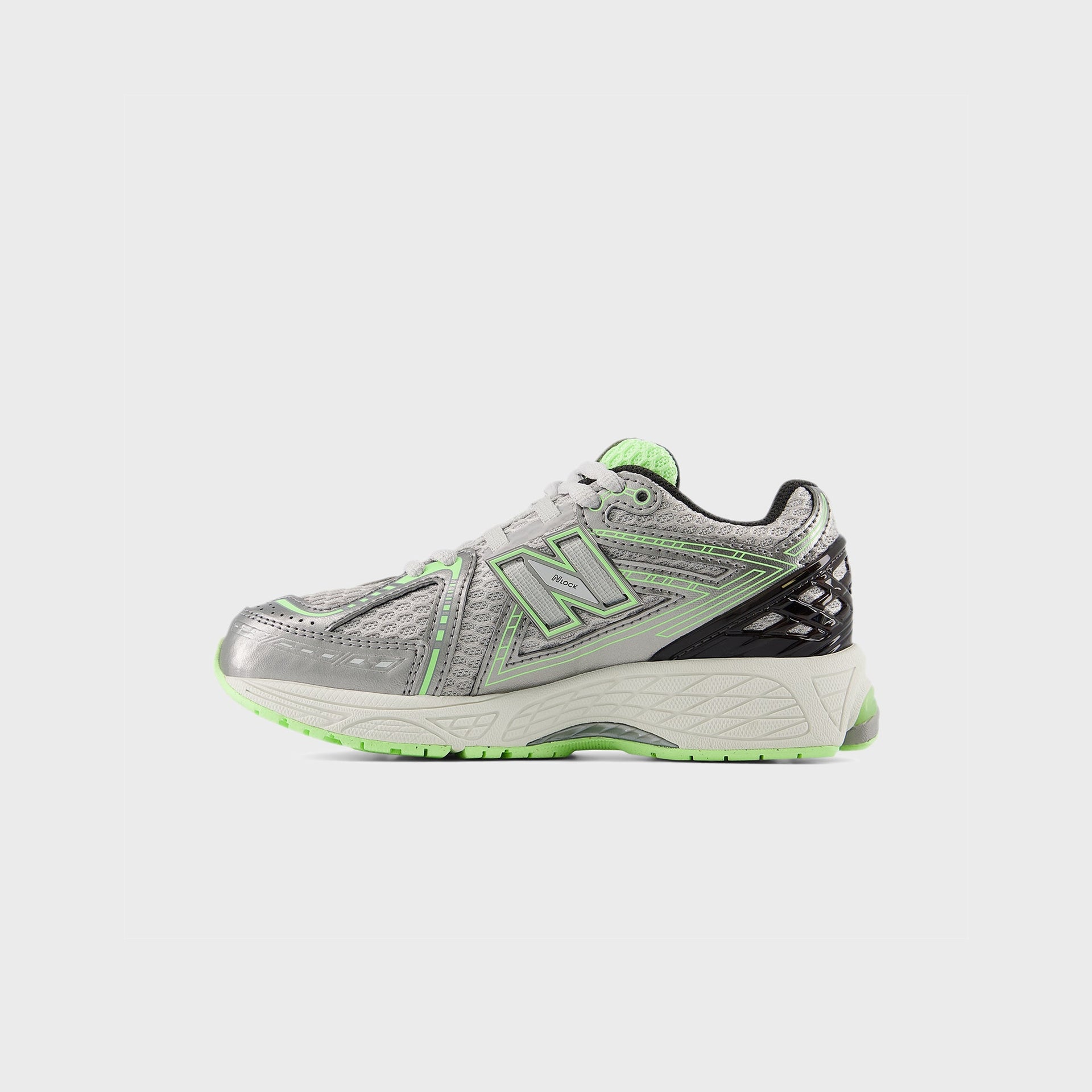 New Balance PS 1906R Hook & Loop - Dark Silver / Metallic