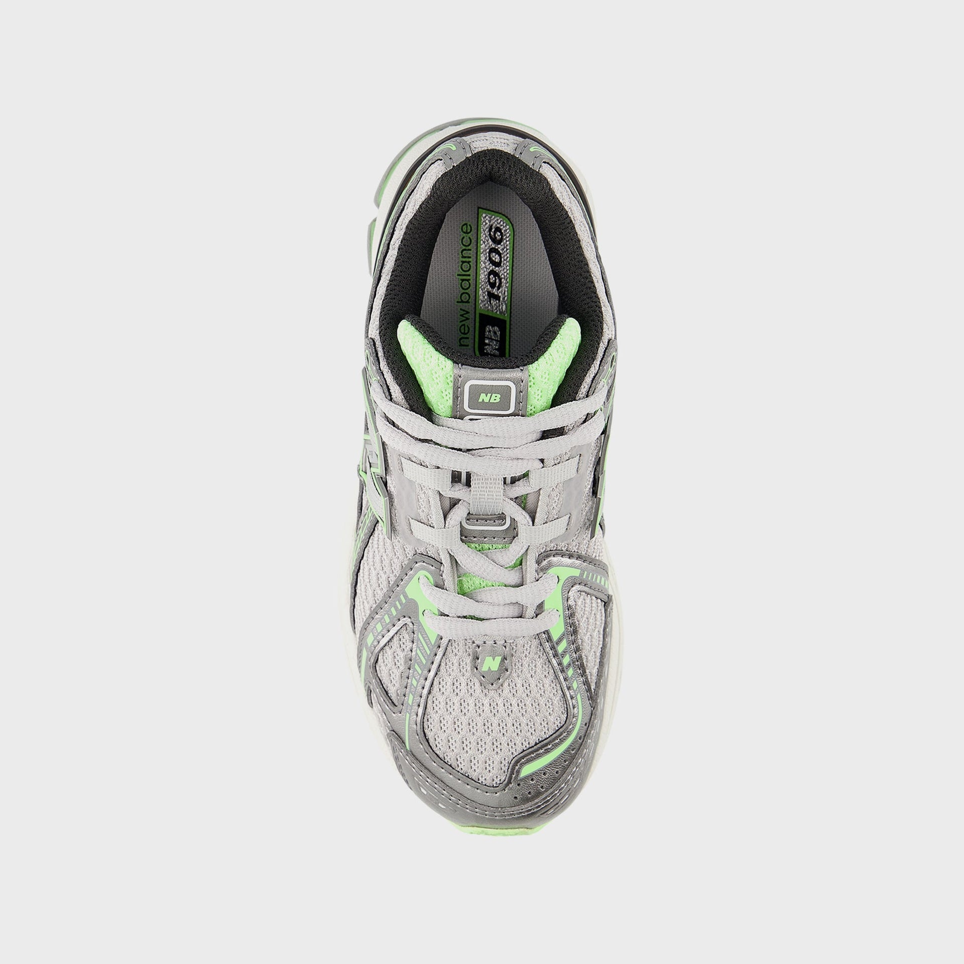 New Balance PS 1906R Hook & Loop - Dark Silver / Metallic