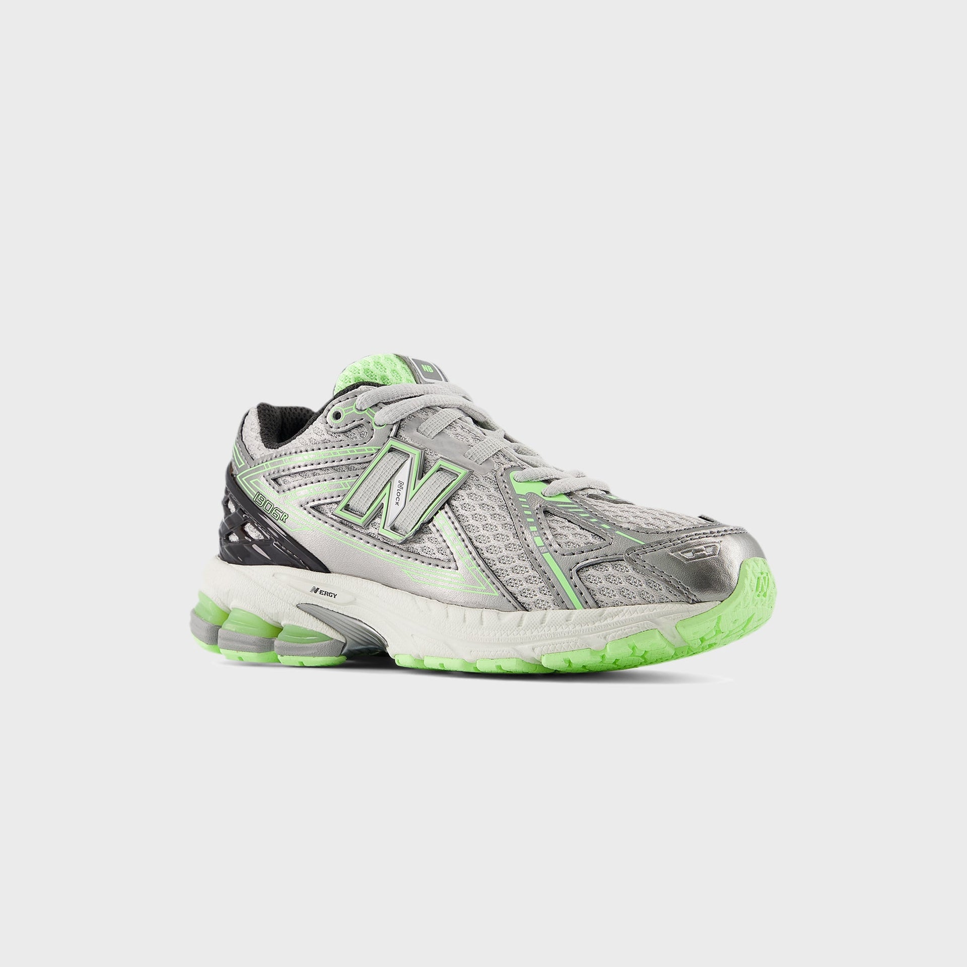 New Balance PS 1906R Hook & Loop - Dark Silver / Metallic