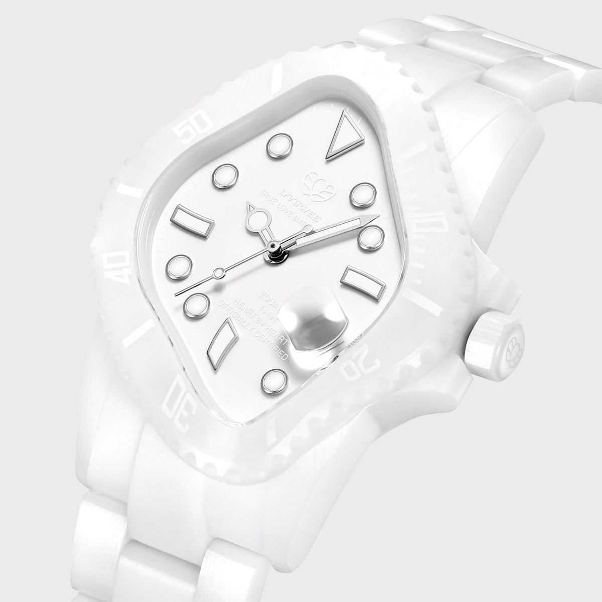 LAARVEE Ceramic Watch - White