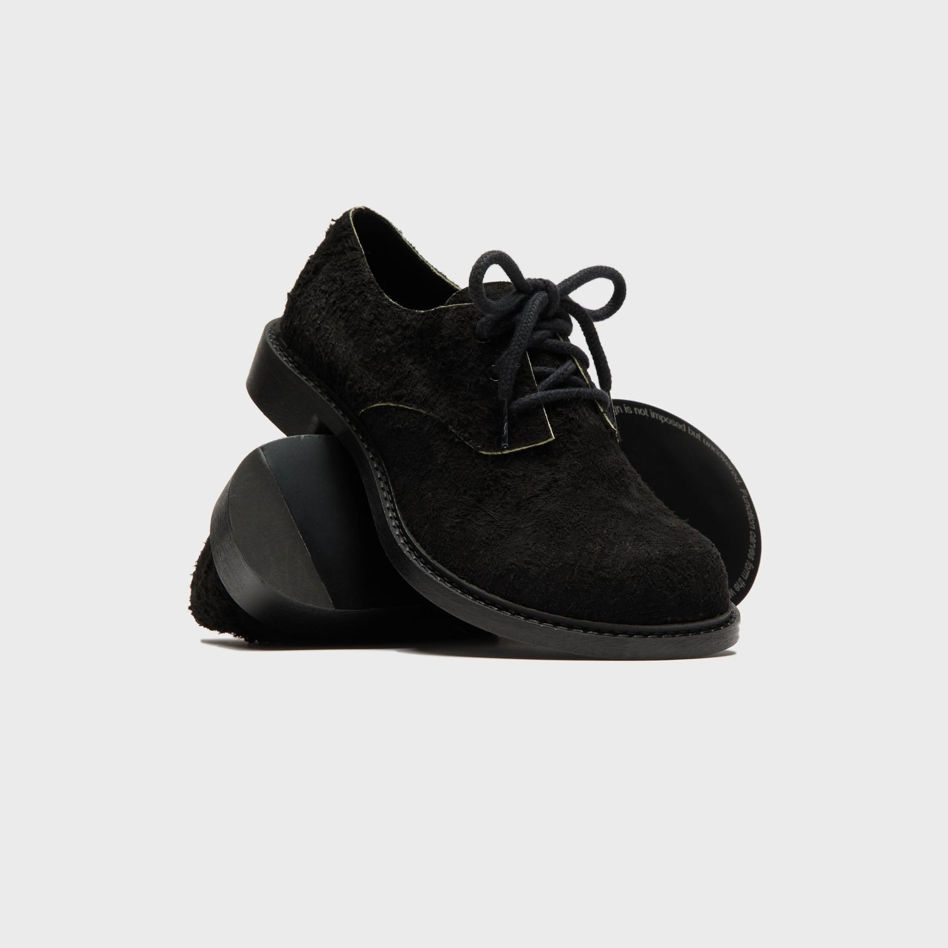 PHILEO 073 Derby Suede Sunrise - Black