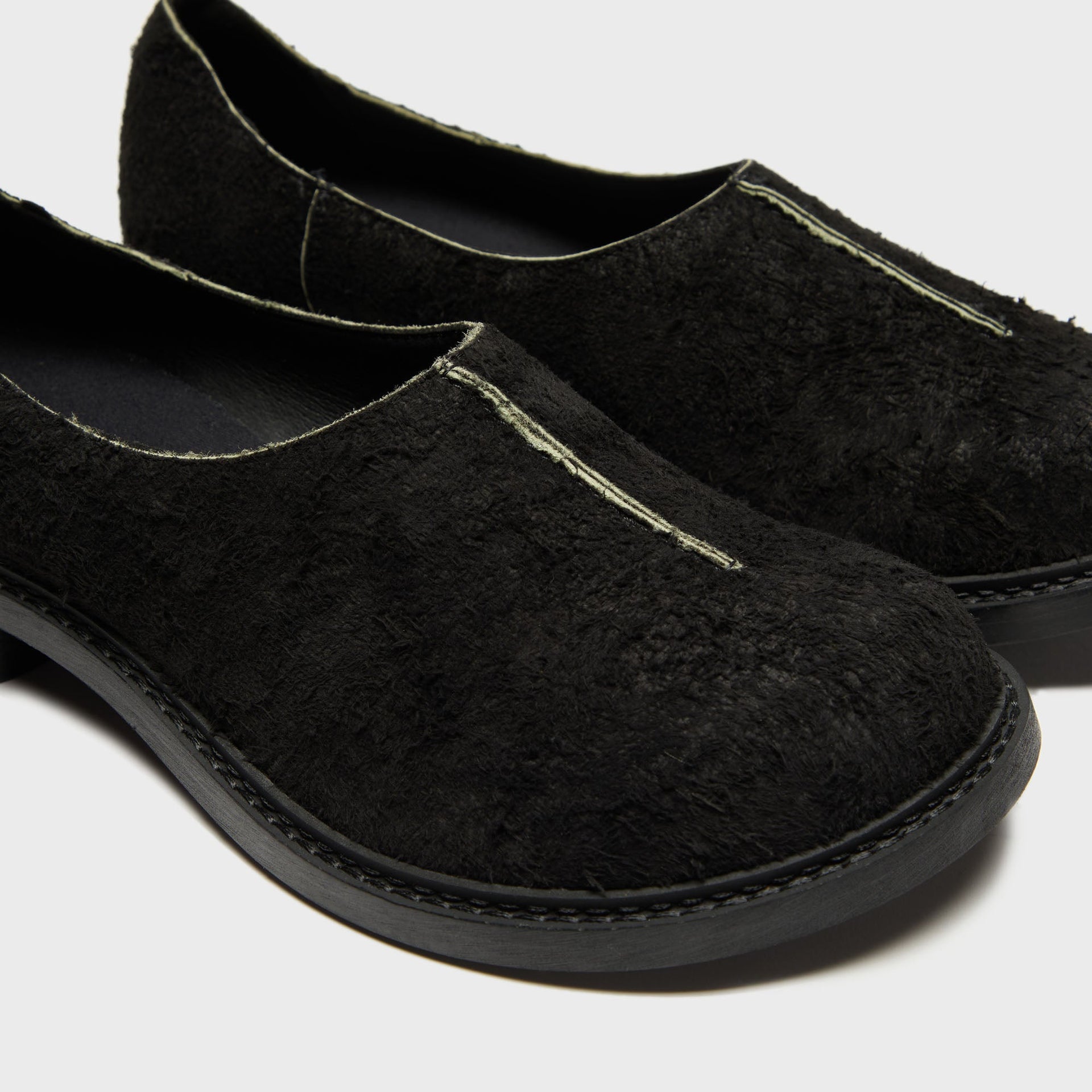PHILEO 067 Clog Suede Sunrise - Black