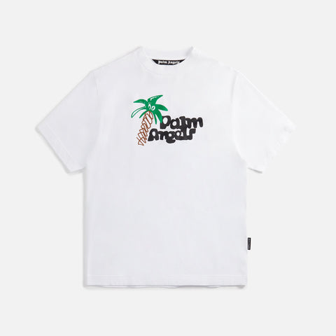 Palm Angels Sketchy Classic Tee - White / Black
