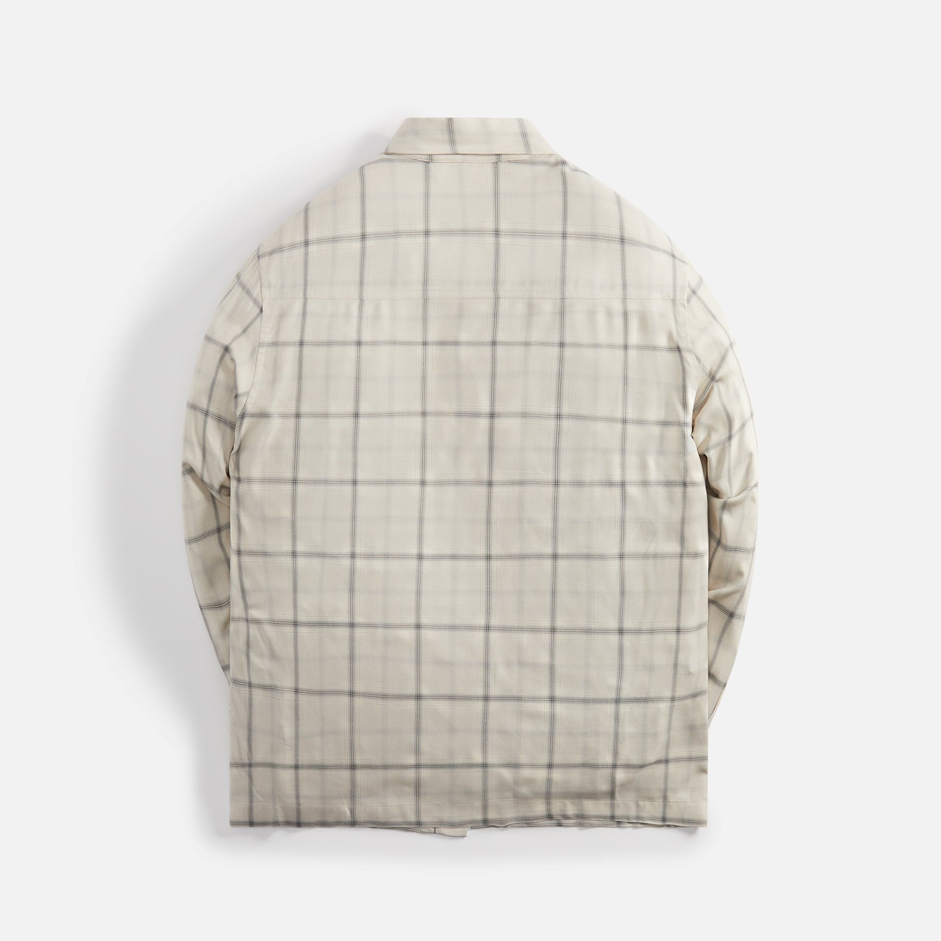 Palm Angels Monogram Shirt Long Sleeve - Beige Black