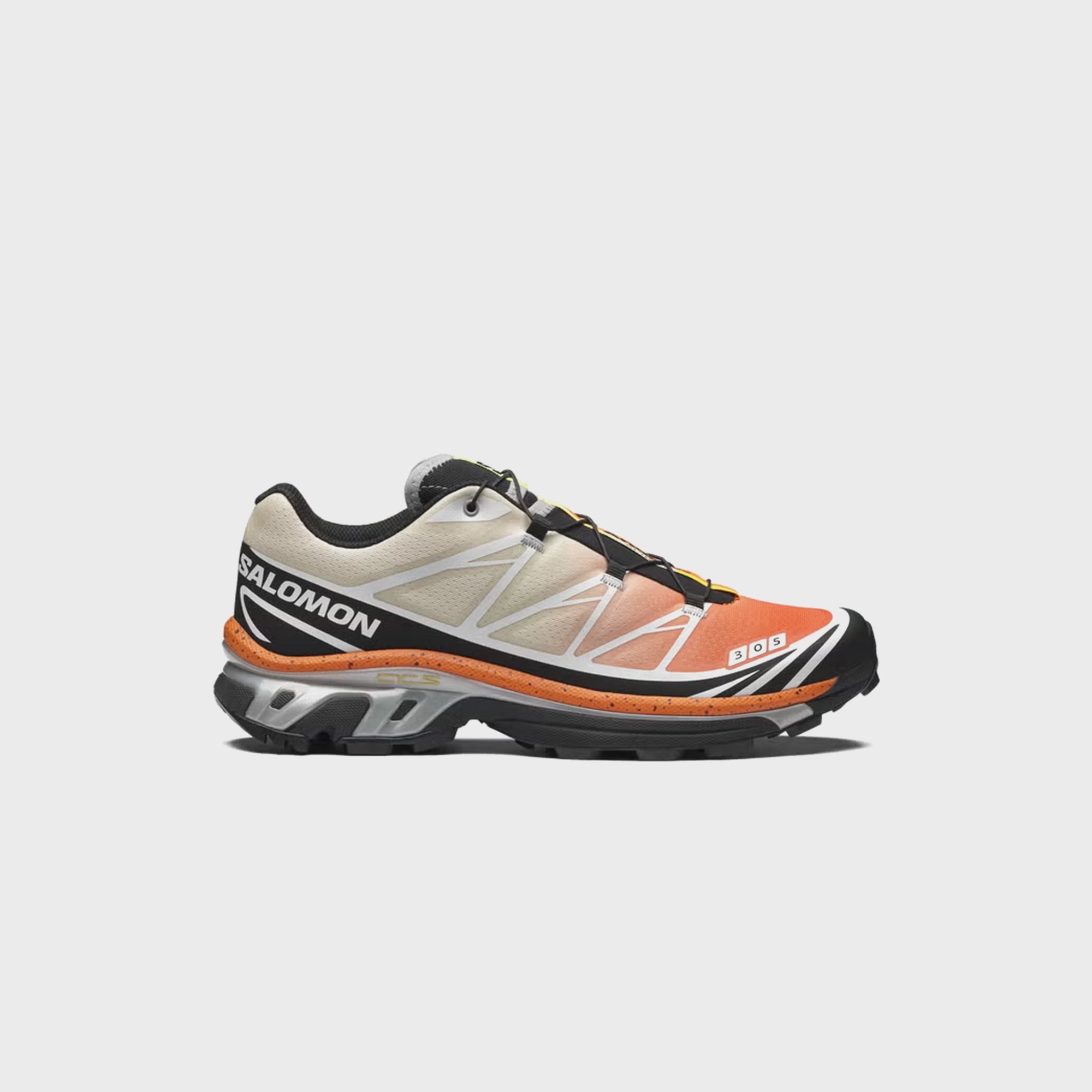 Salomon x Andrew XT-6 - Shocking Orange / Transparent Yellow