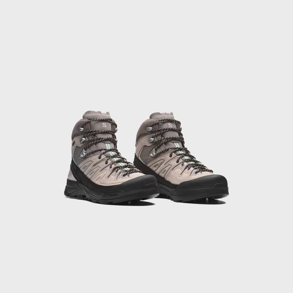 Salomon X-ALP MID Leather Gore-Tex - Cloudburst / Silver Cloud / Black