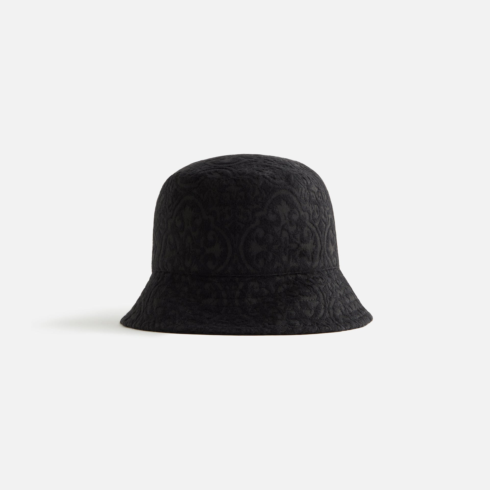 Engineered Garments Crest Floral Jacquard Cap - Black