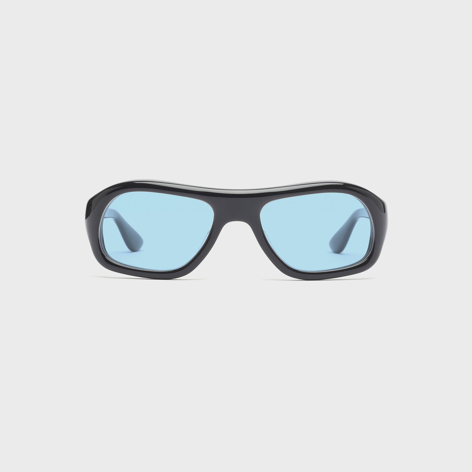 Port Tanger Gray in Black Acetate / Rif Blue Lens