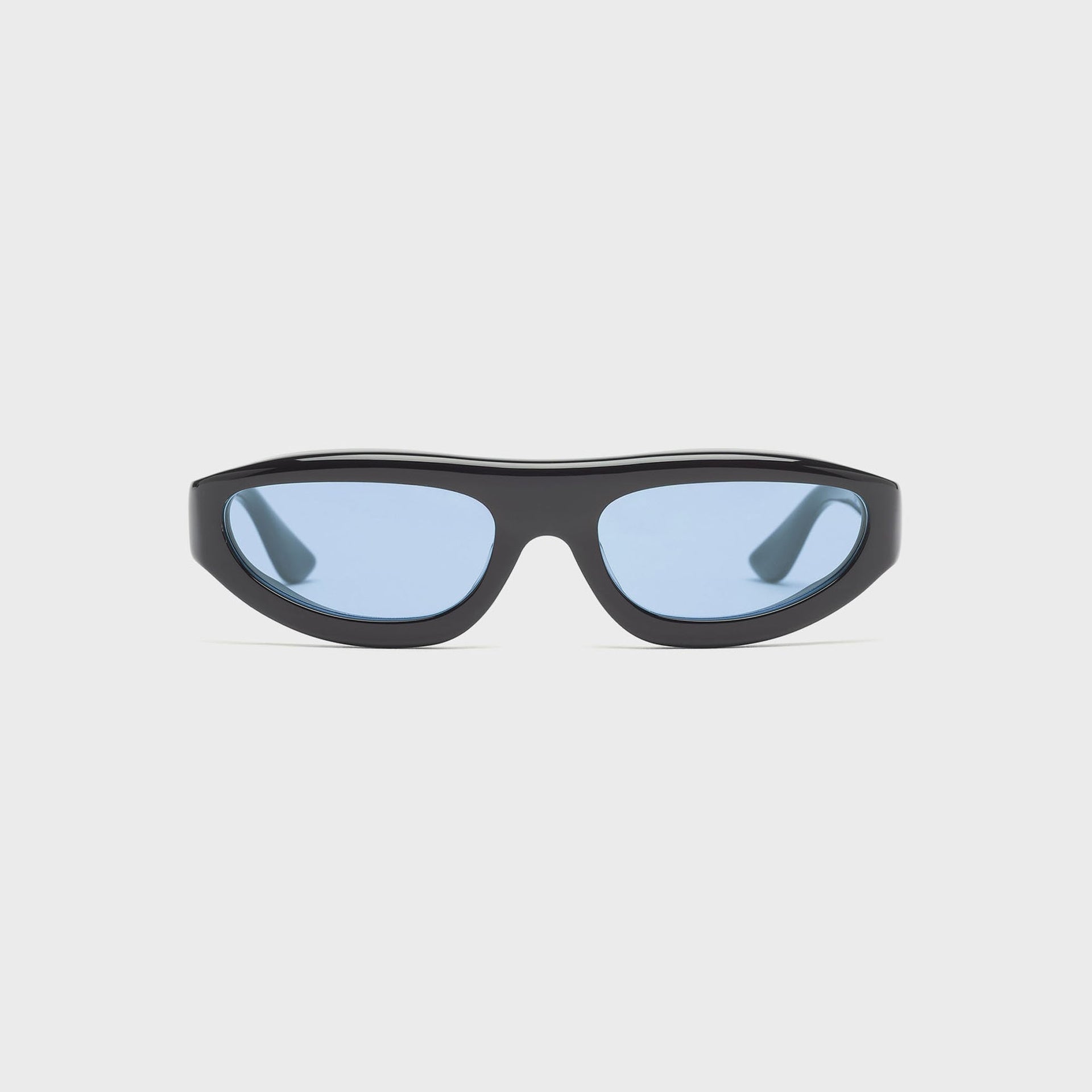 Port Tanger Uns in Black Acetate / Blue Lens