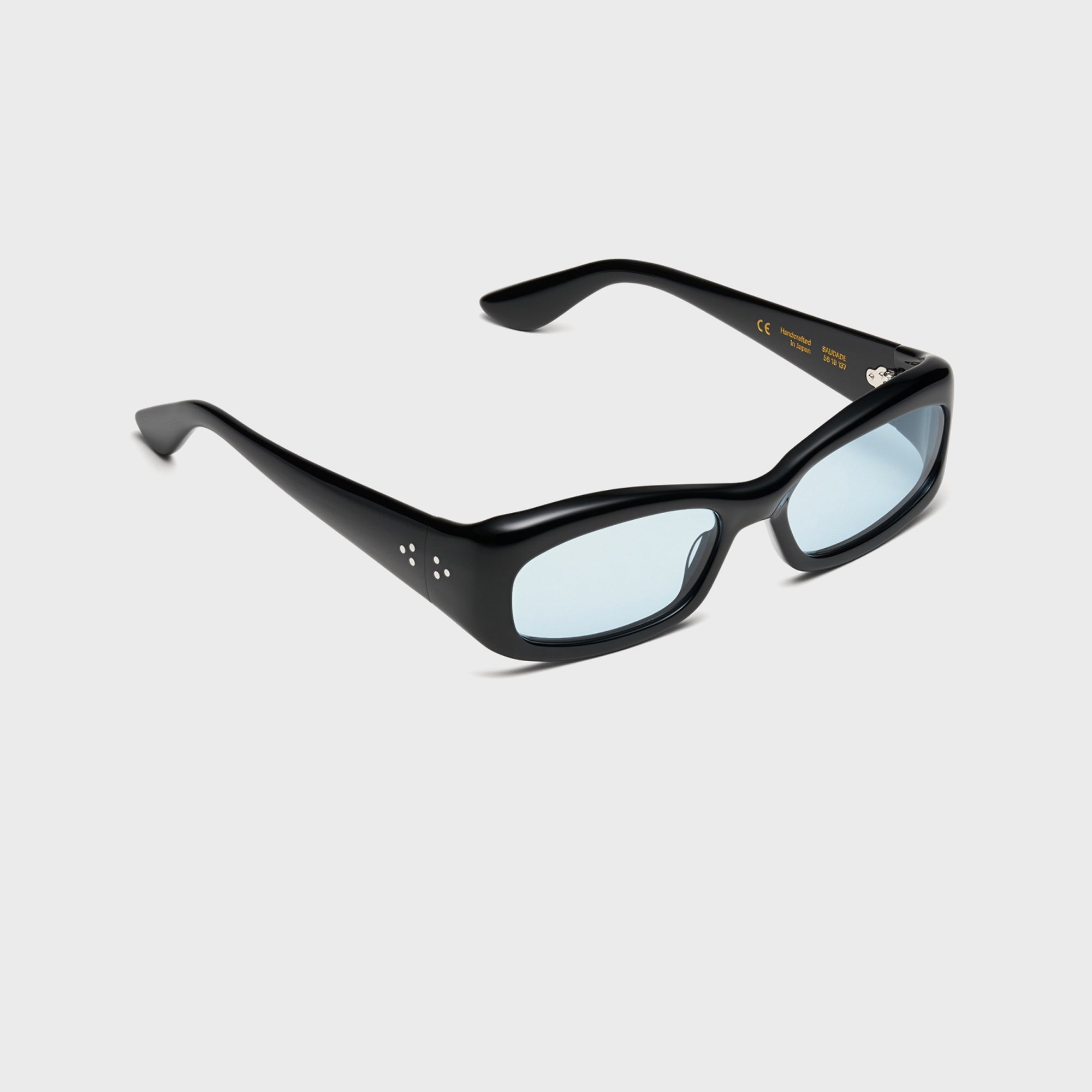 Port Tanger Saudade Sunglasses - Black / Blue Lens – Kith Europe