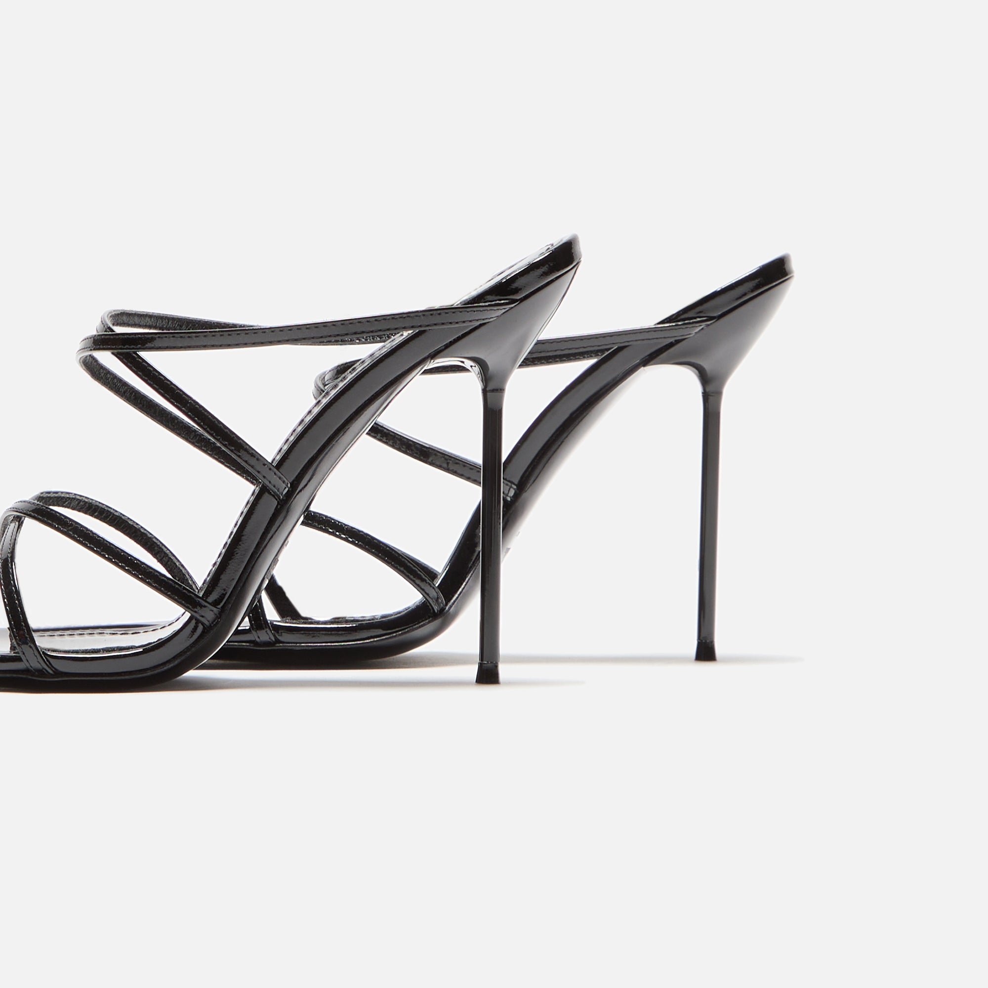 Paris Texas Liz Mule - Patent Black – Kith Europe