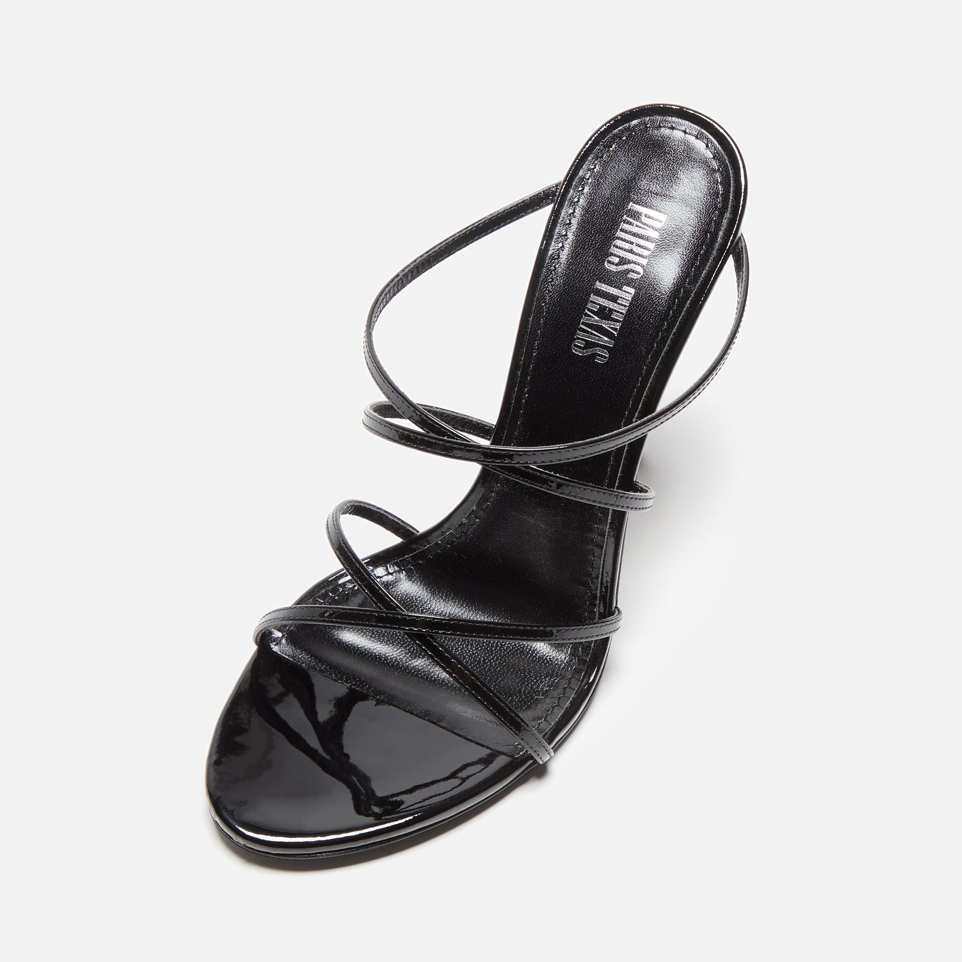 Mule Paris Texas Liz - Noir verni