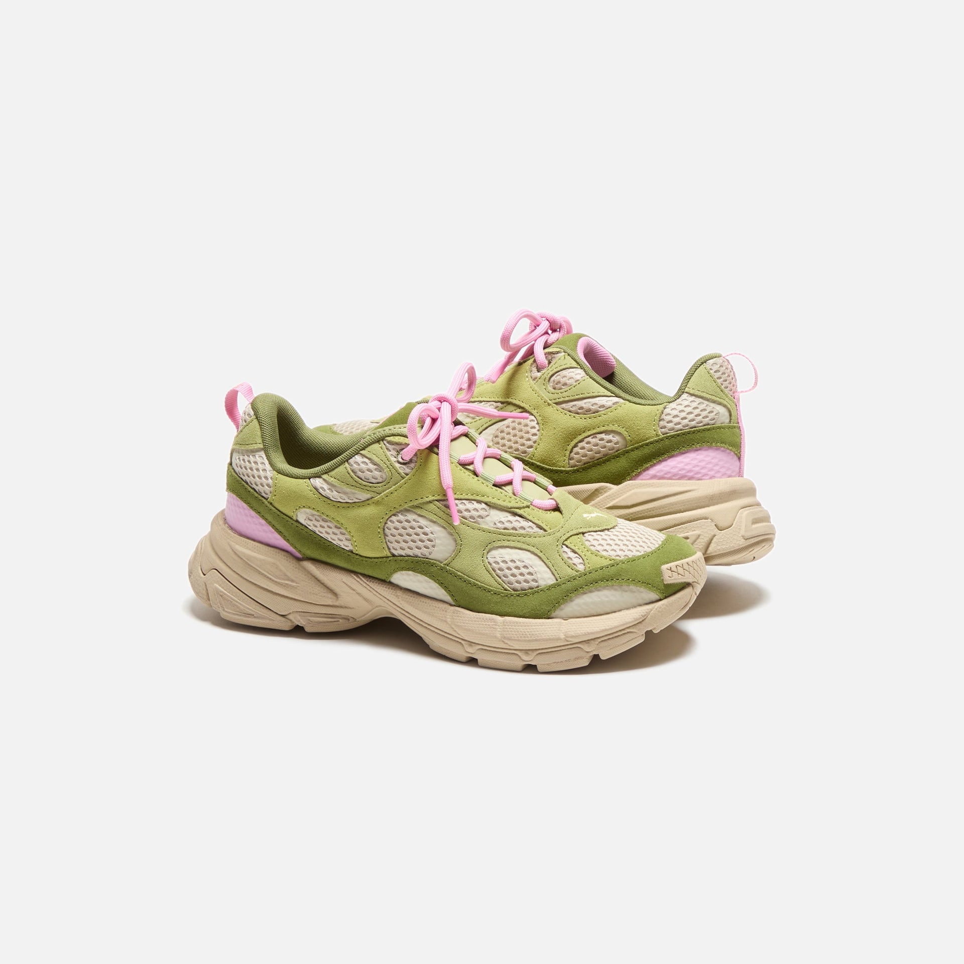 PUMA x KidSuper Velophasis NU - Olive Green / Putty