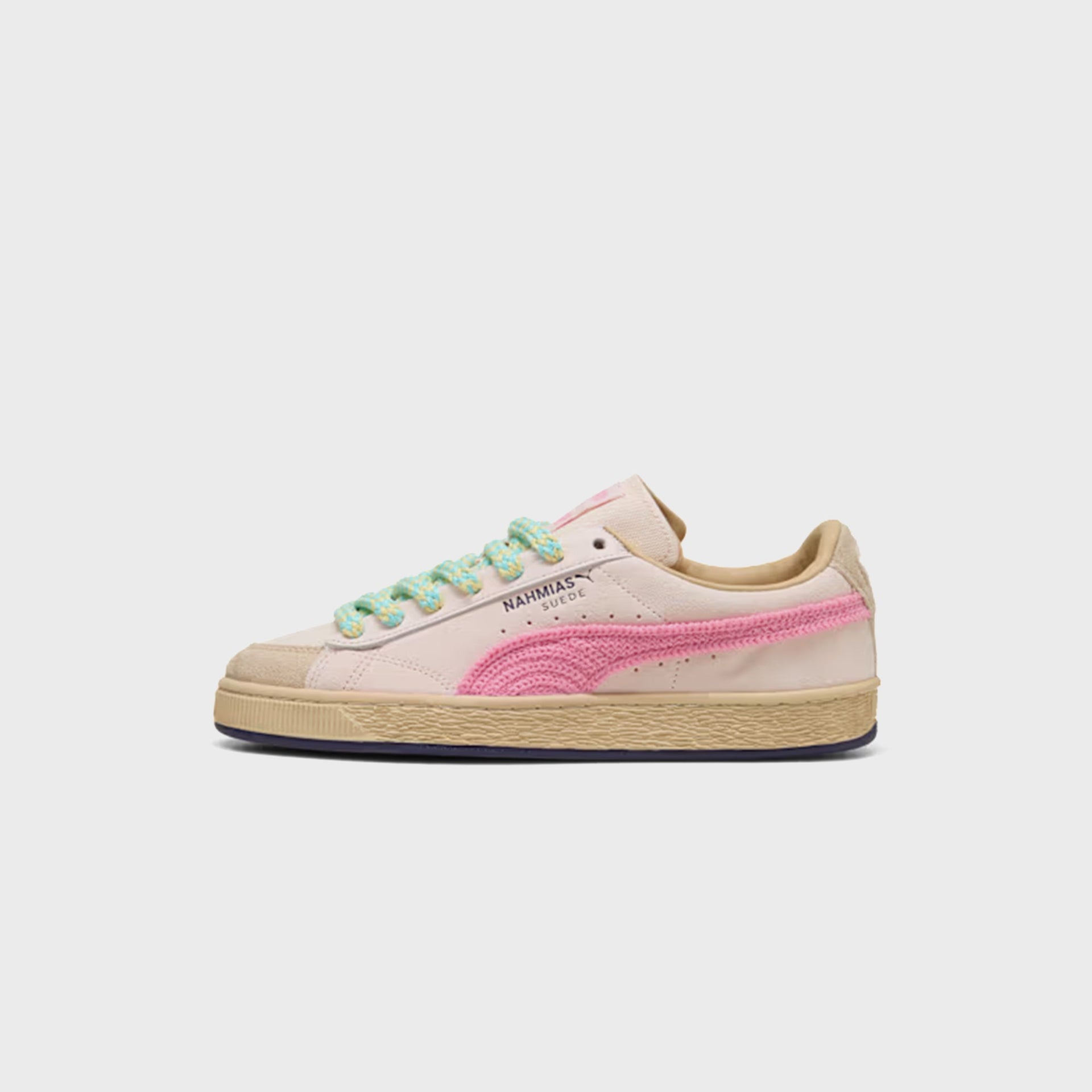 PUMA x NAHMIAS Suede Crochet - Jasmine Flower / Pink Pixel / Canvas