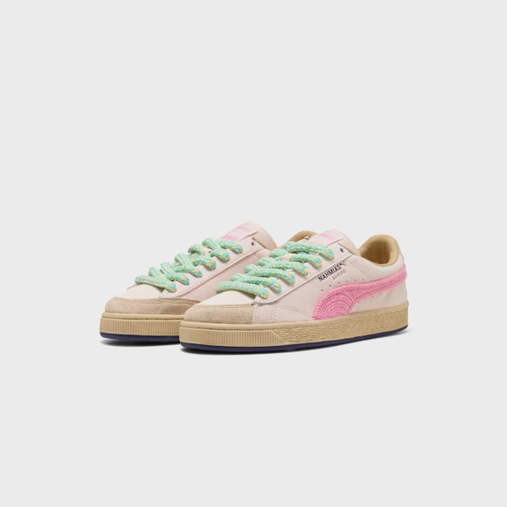 PUMA x NAHMIAS Suede Crochet - Jasmine Flower / Pink Pixel / Canvas