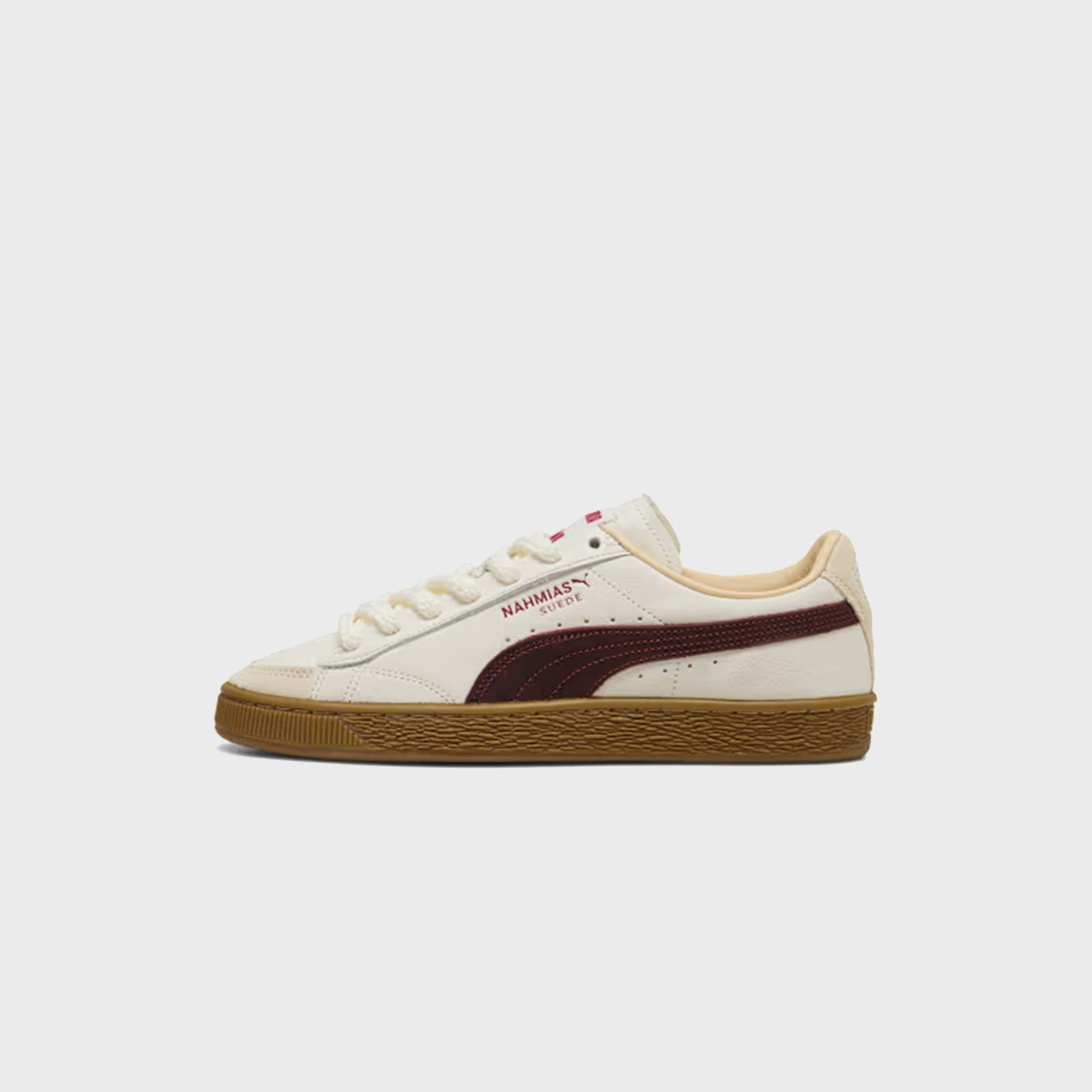 PUMA x NAHMIAS Suede - Warm White / Archive Gold / For All Time Red