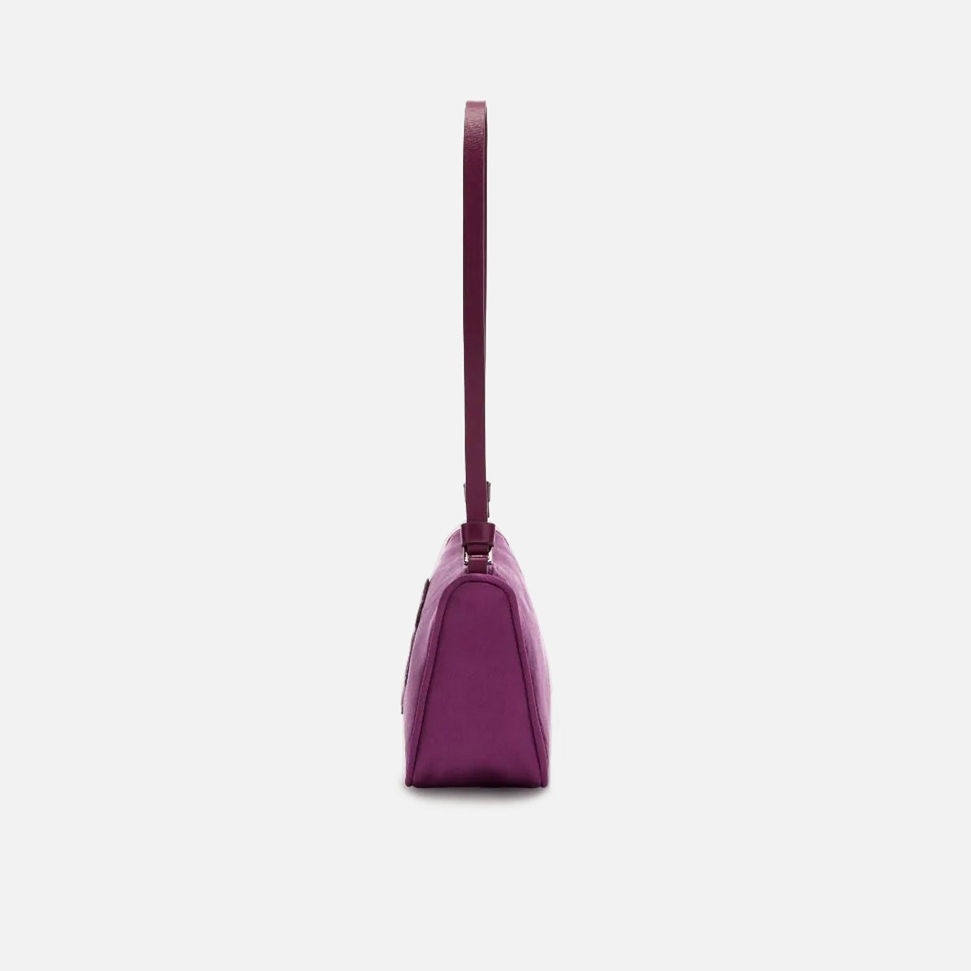 Palm Angels Satin Palm Shoulder Bag - Violet