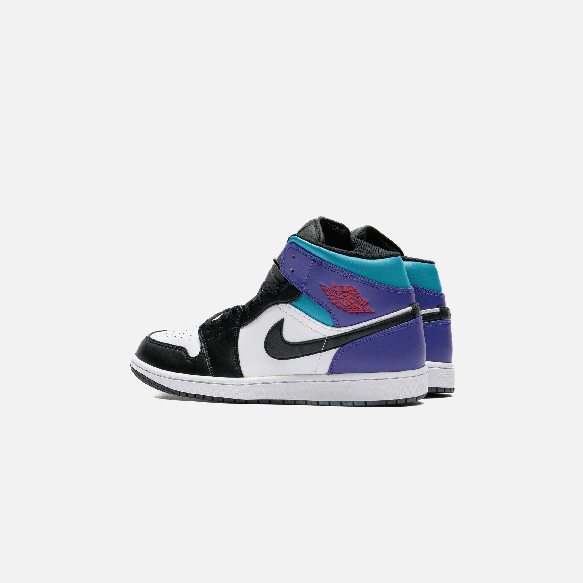 Jordan Air Jordan 1 Mid - White / Black / Concord / True Red