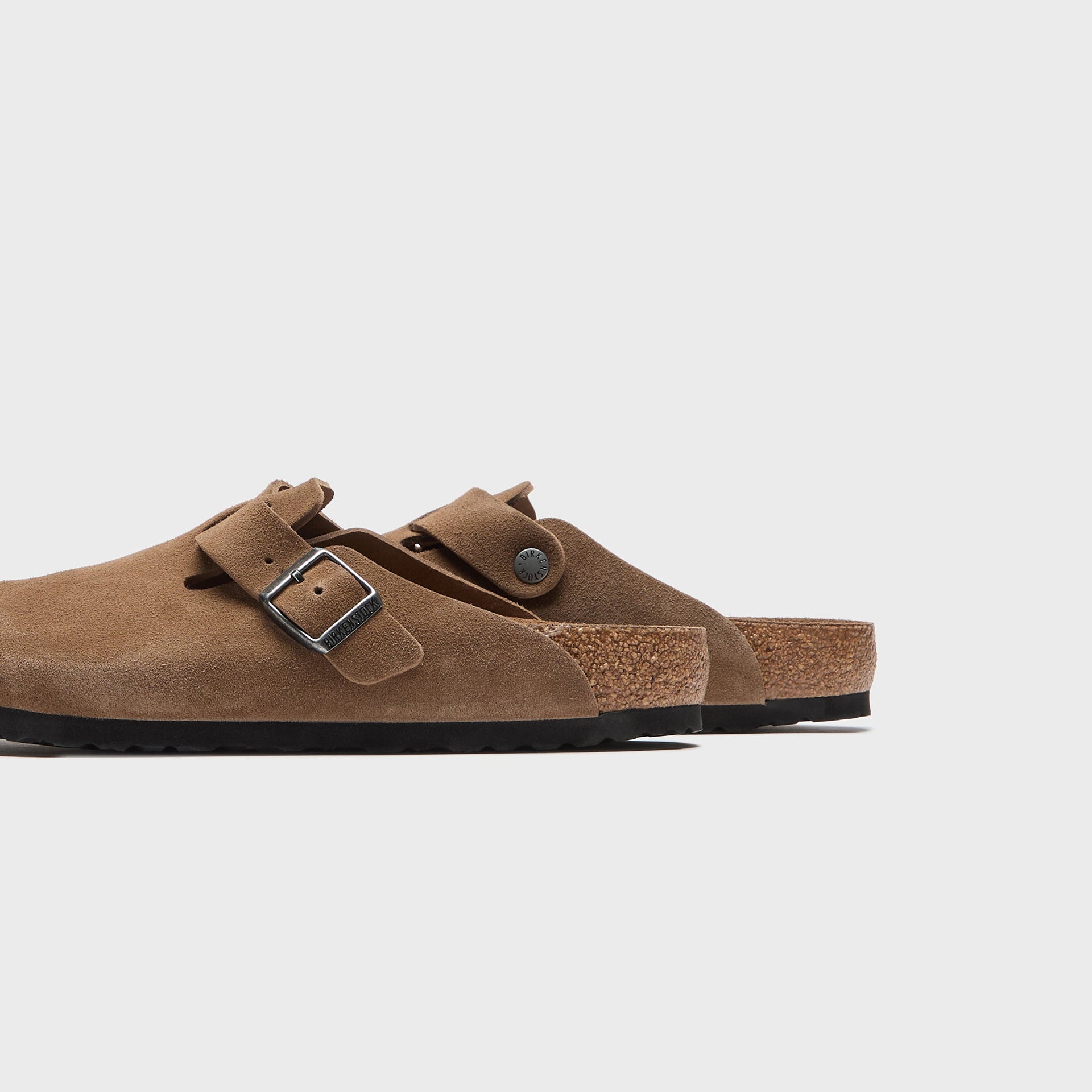 Birkenstock Boston Soft Footbed - Dark Tea Tonal