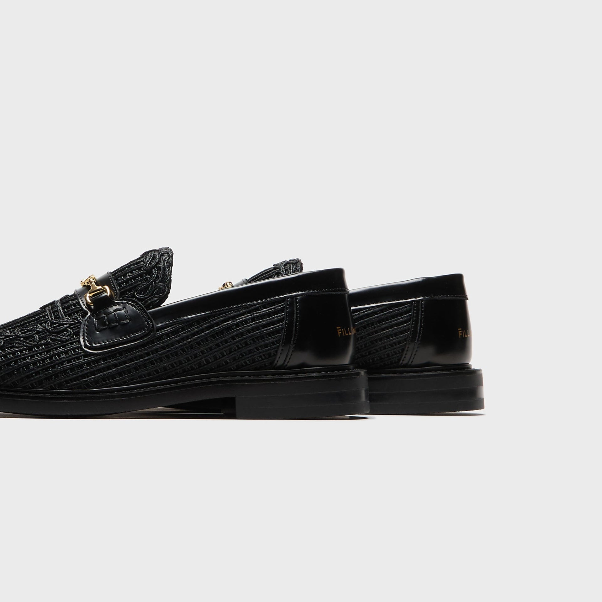 Filling Pieces Loafer Panier - Black