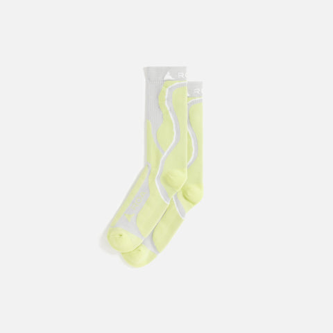 ROA Mid Calf Socks - Yellow