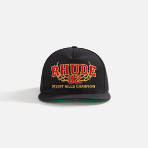 Rhude Desert Hill Champions Hat - Black