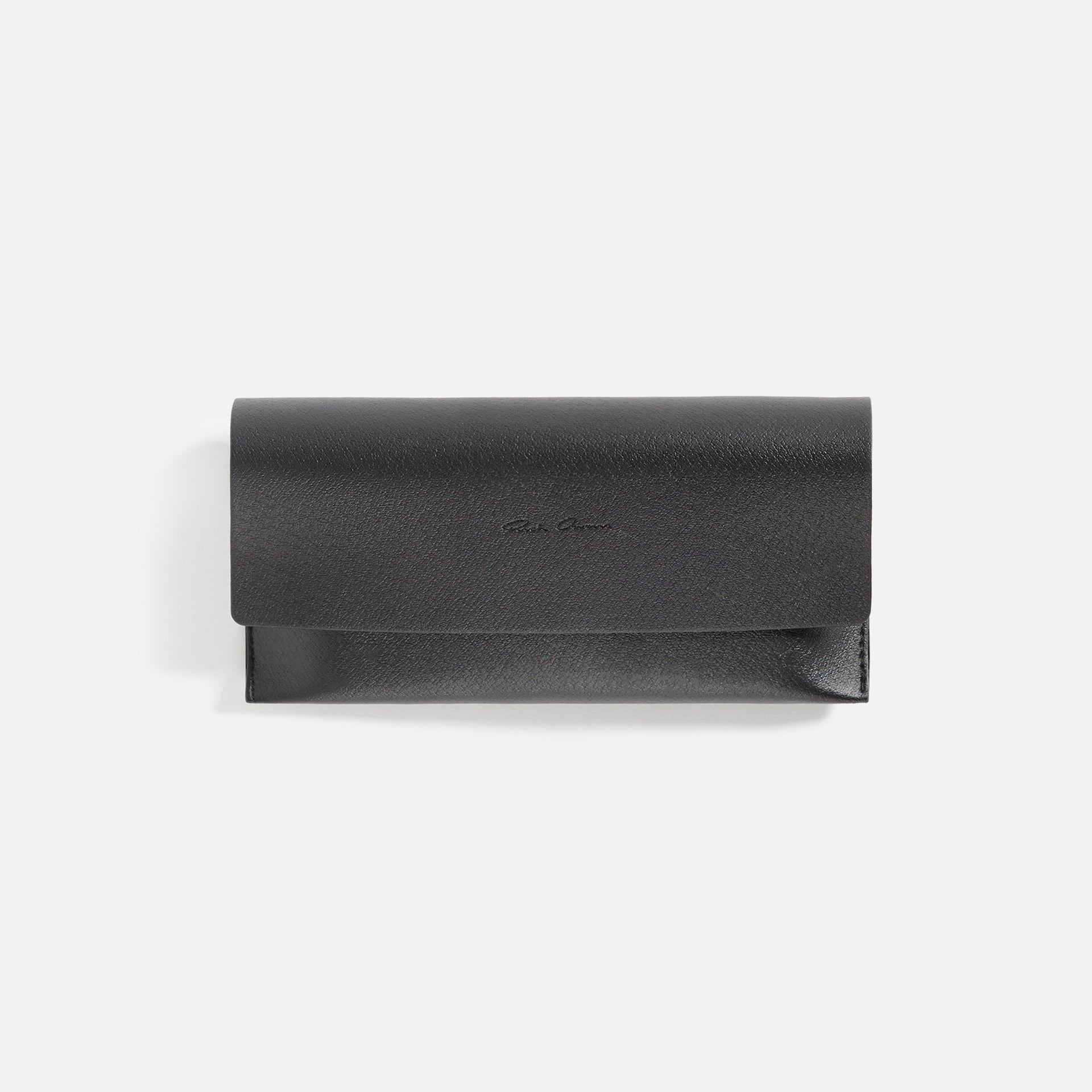 Rick Owens Rick Sunglasses - Black Temple / Black Lens