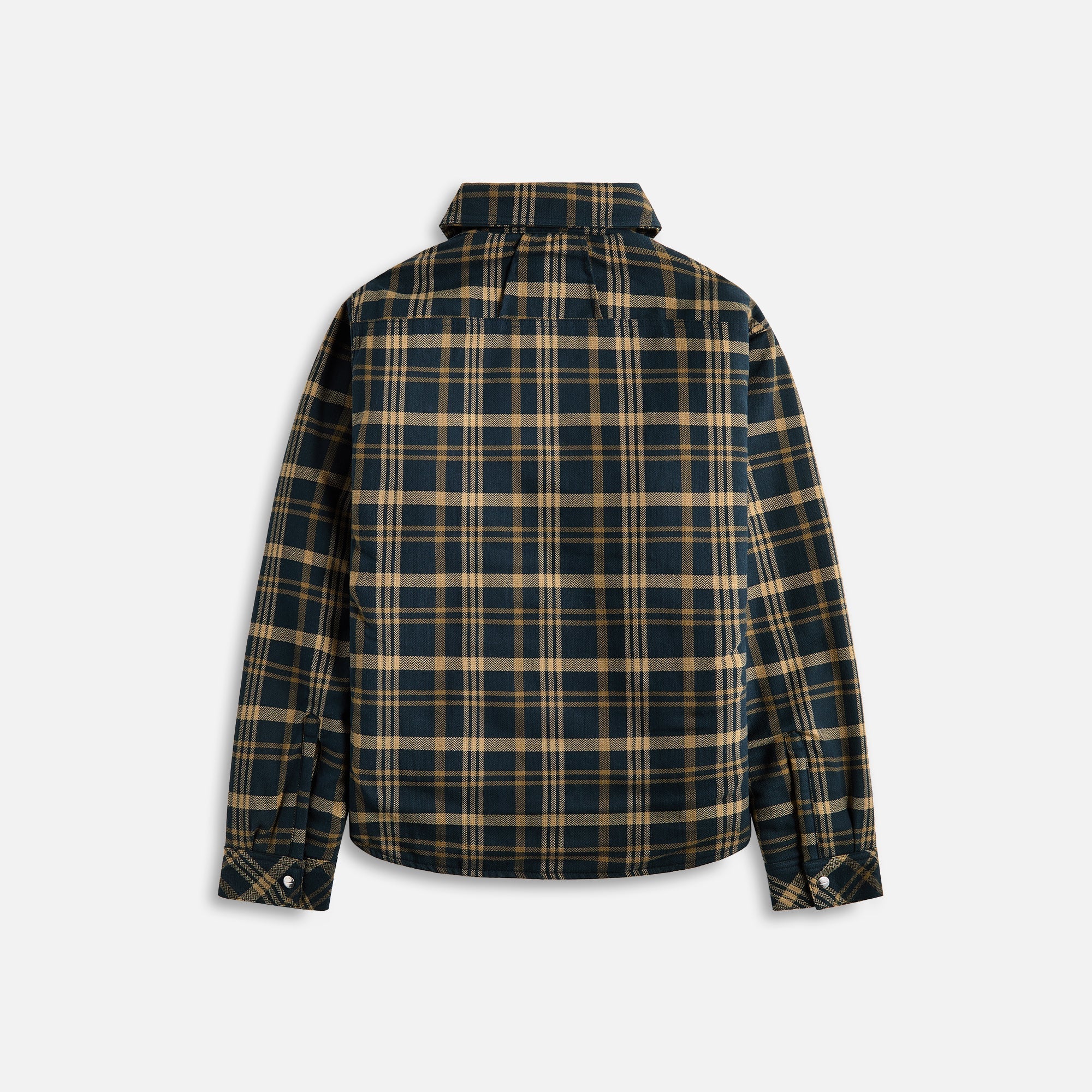 Rhude Flannel Sherpa Overshirt - Brown / Black – Kith Europe