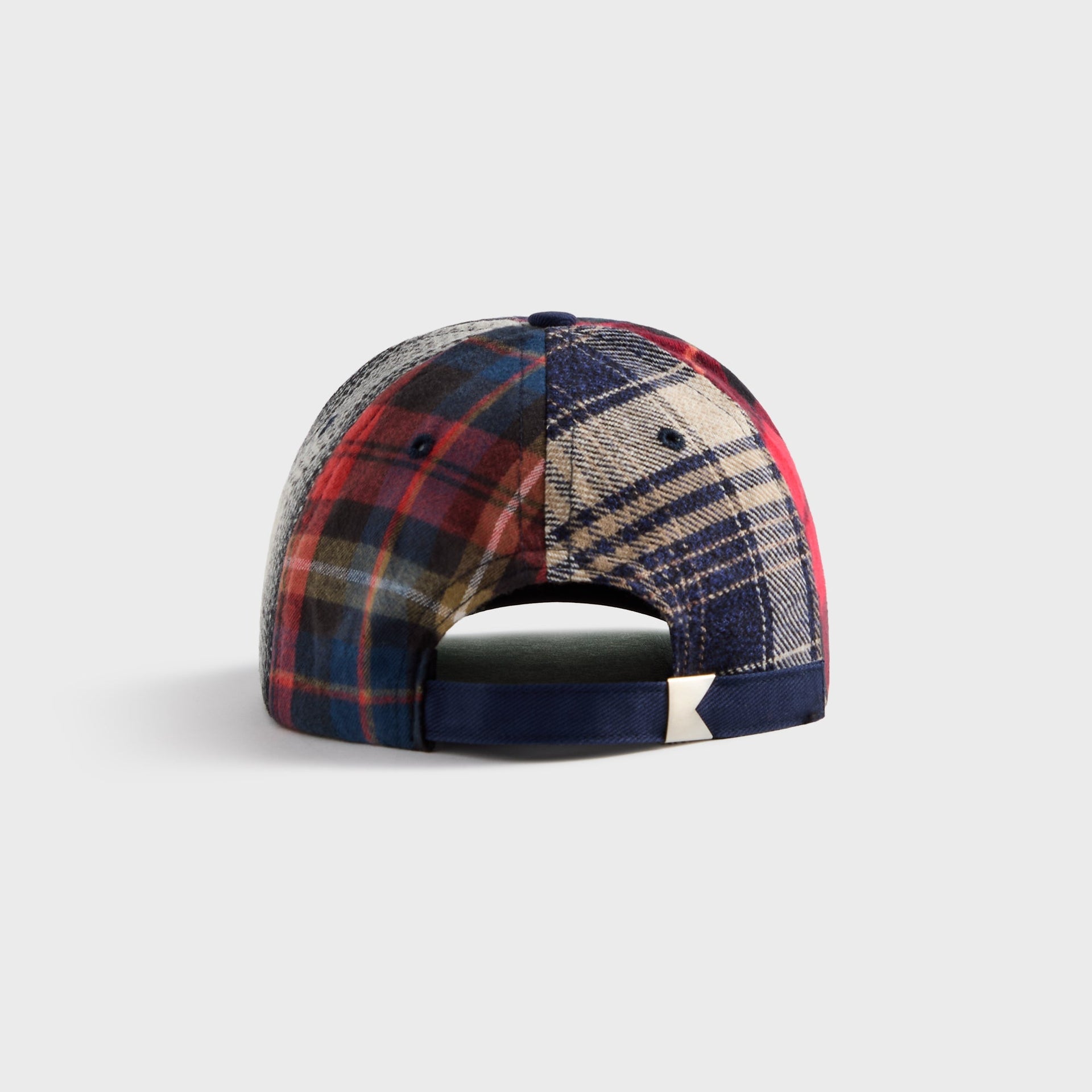 Rhude Multi-Flannel Scramble Logo Cap - Multi / White