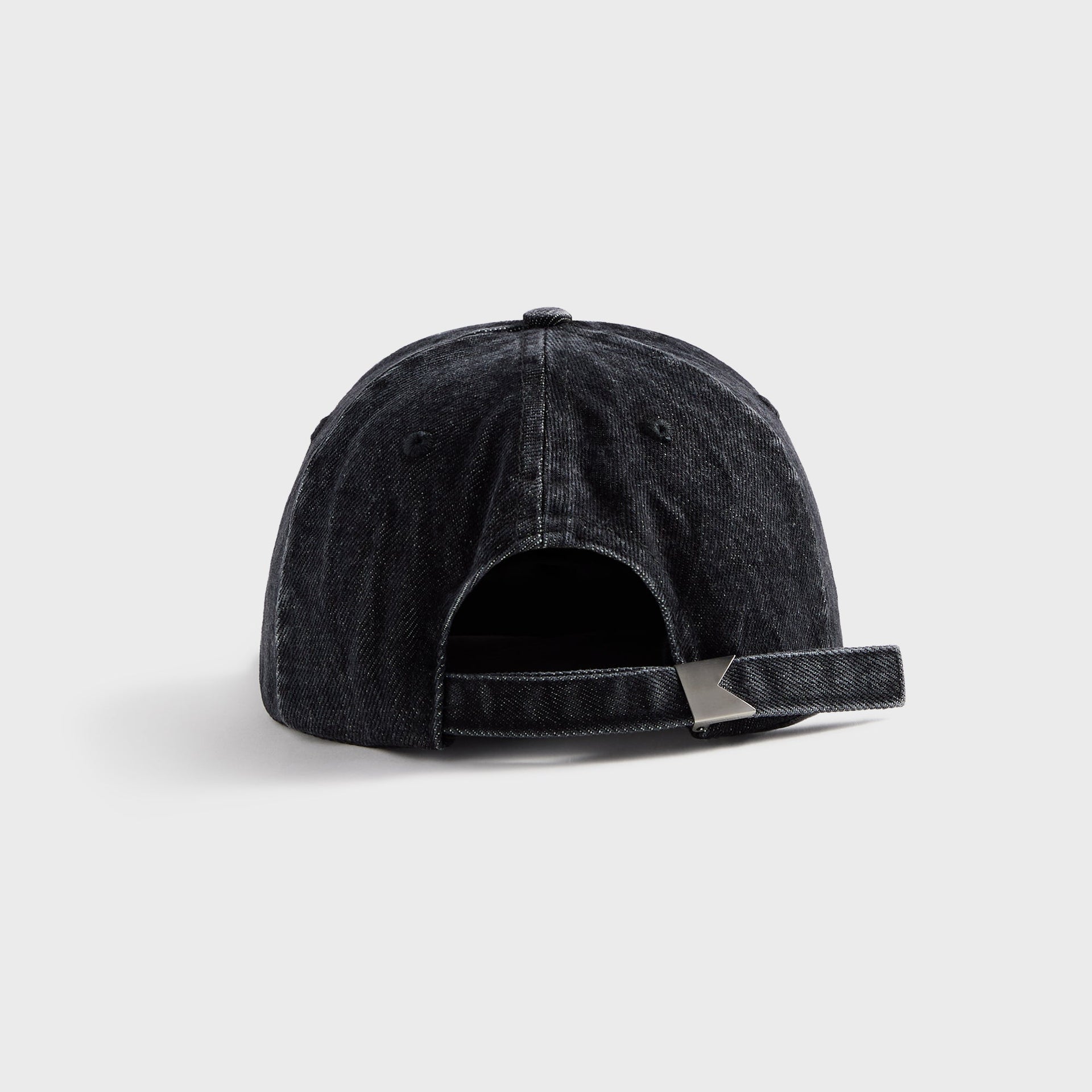 Rhude St. Rhude Seal Denim Curved Brim Cap - Agoura Black / Red