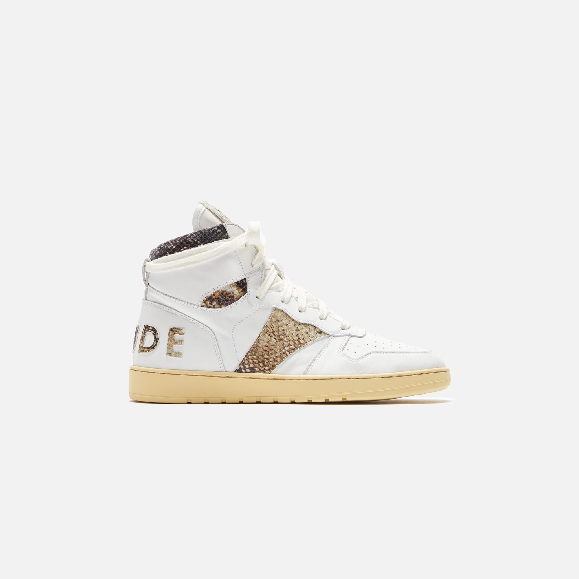 Rhude Rhecess High - White / Snake – Kith Europe