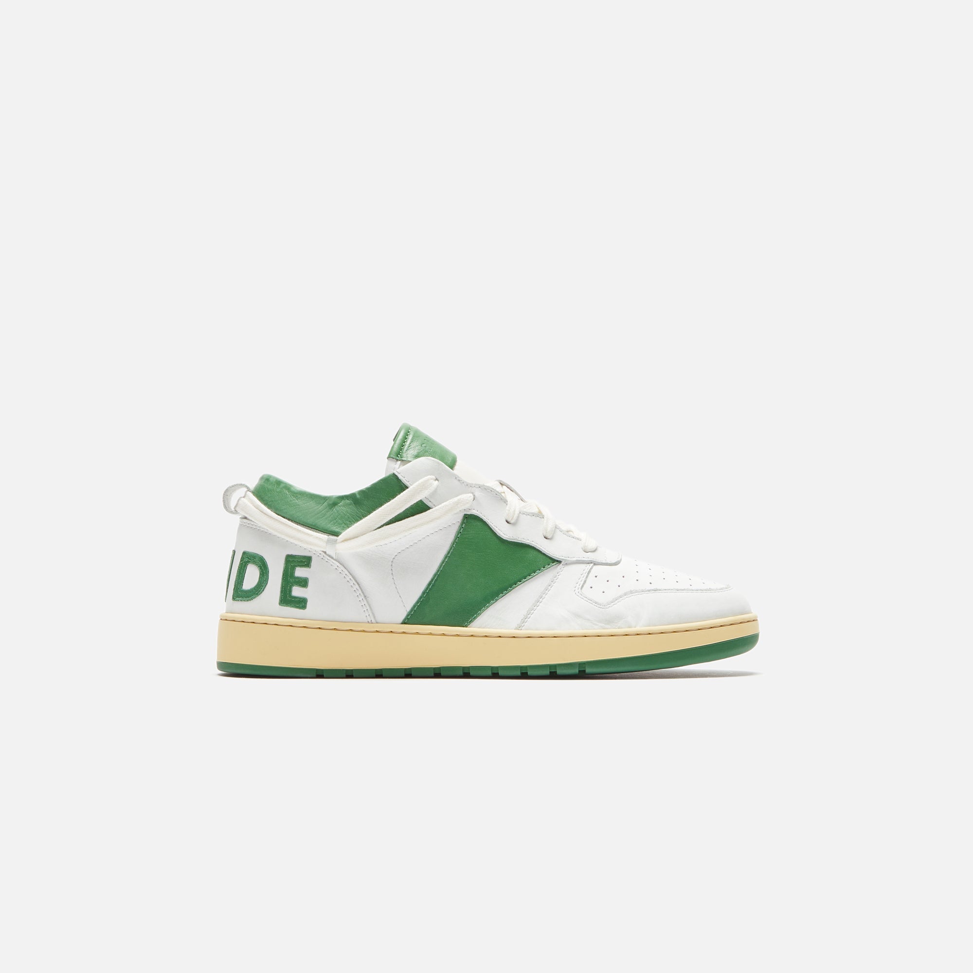 Rhude Rhecess Low - White / Hunter Green – Kith Europe