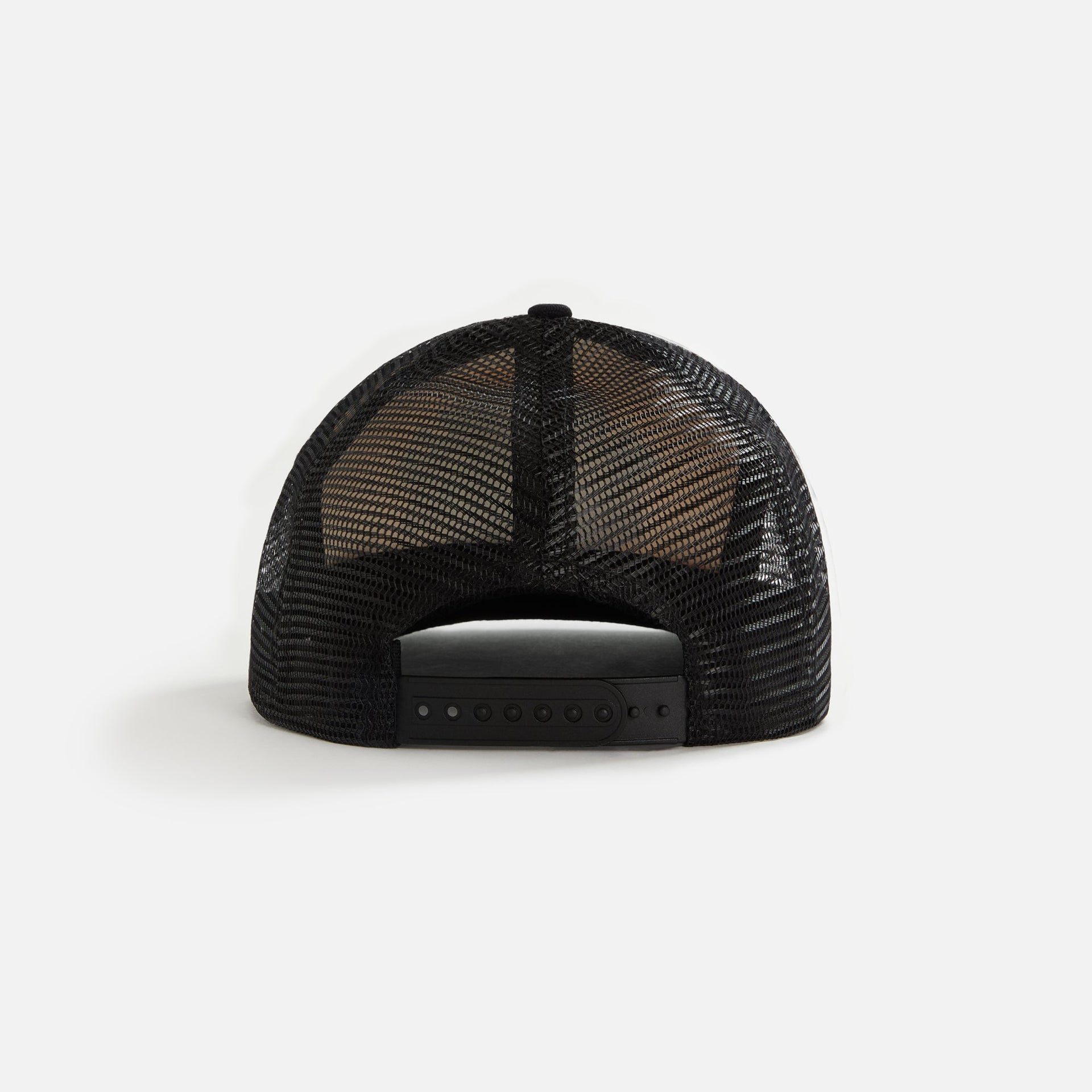 Rhude Black Hills Canvas Trucker Cap - Black / Vintage White