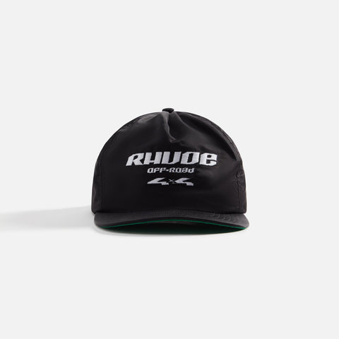 Rhude Nylon 4X4 Hat - Black