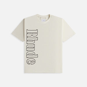 Rhude Side Logo Tee - Vintage White