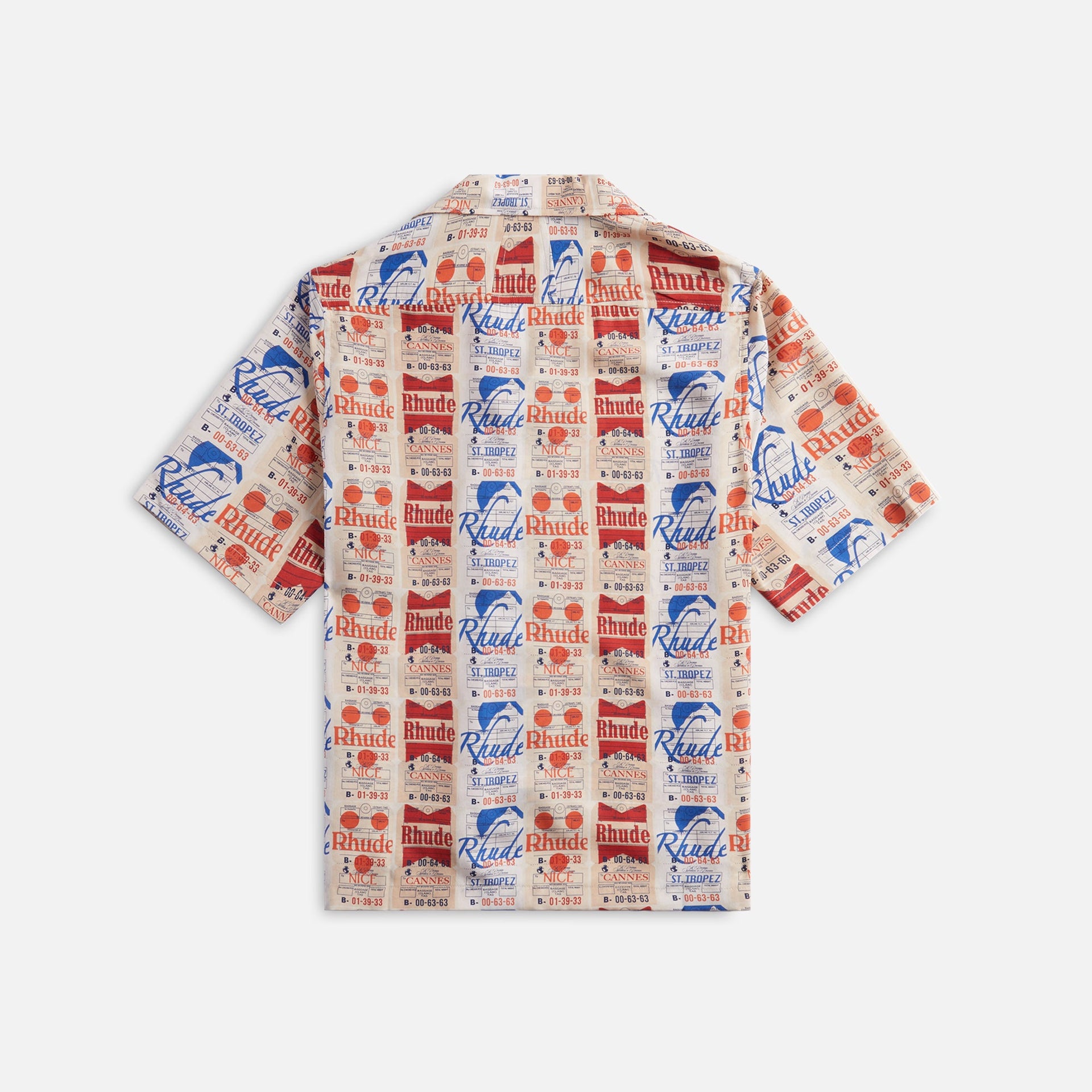 Rhude Voyage De Rhude Silk Shirt - Multi