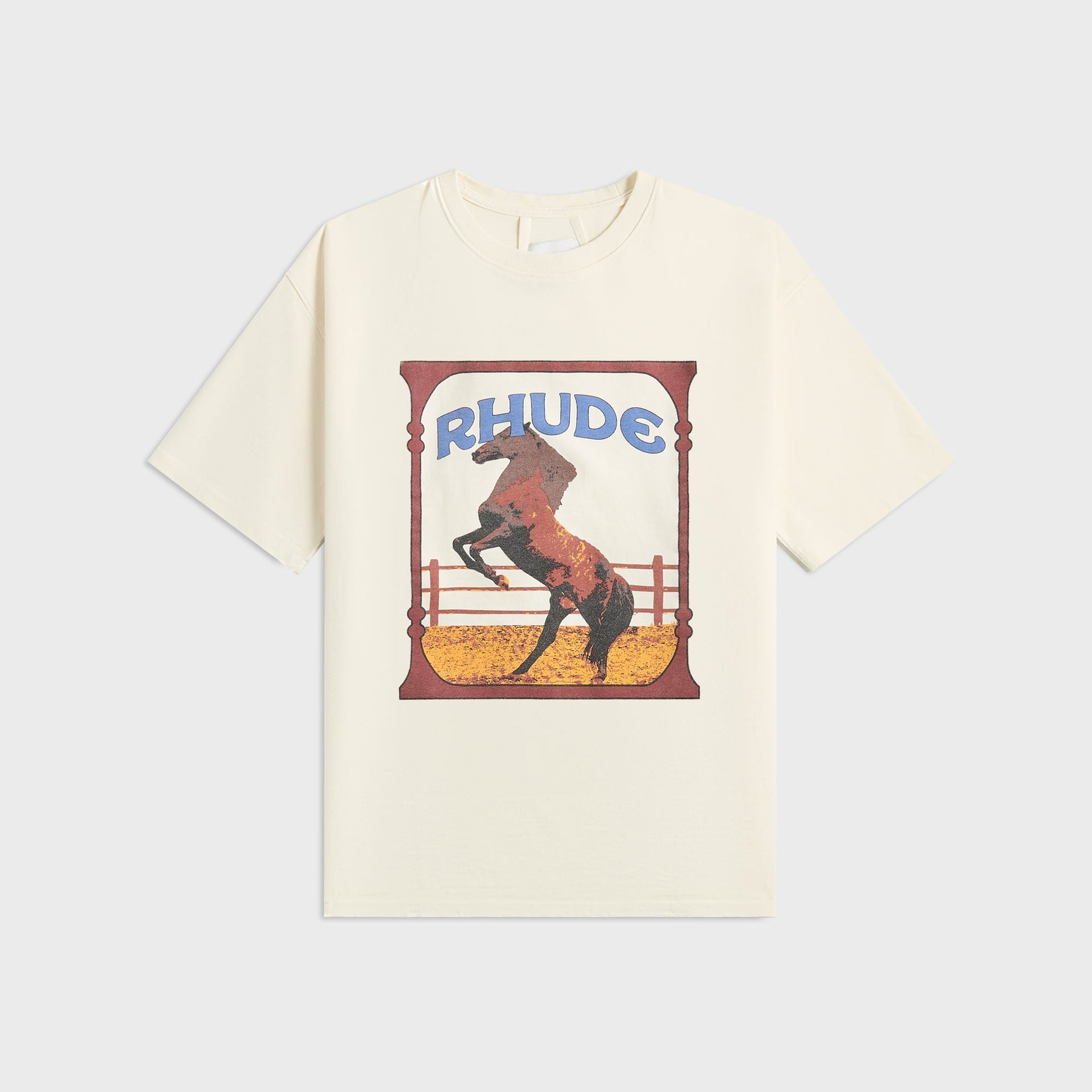 Rhude Cadre Tee - Vintage White
