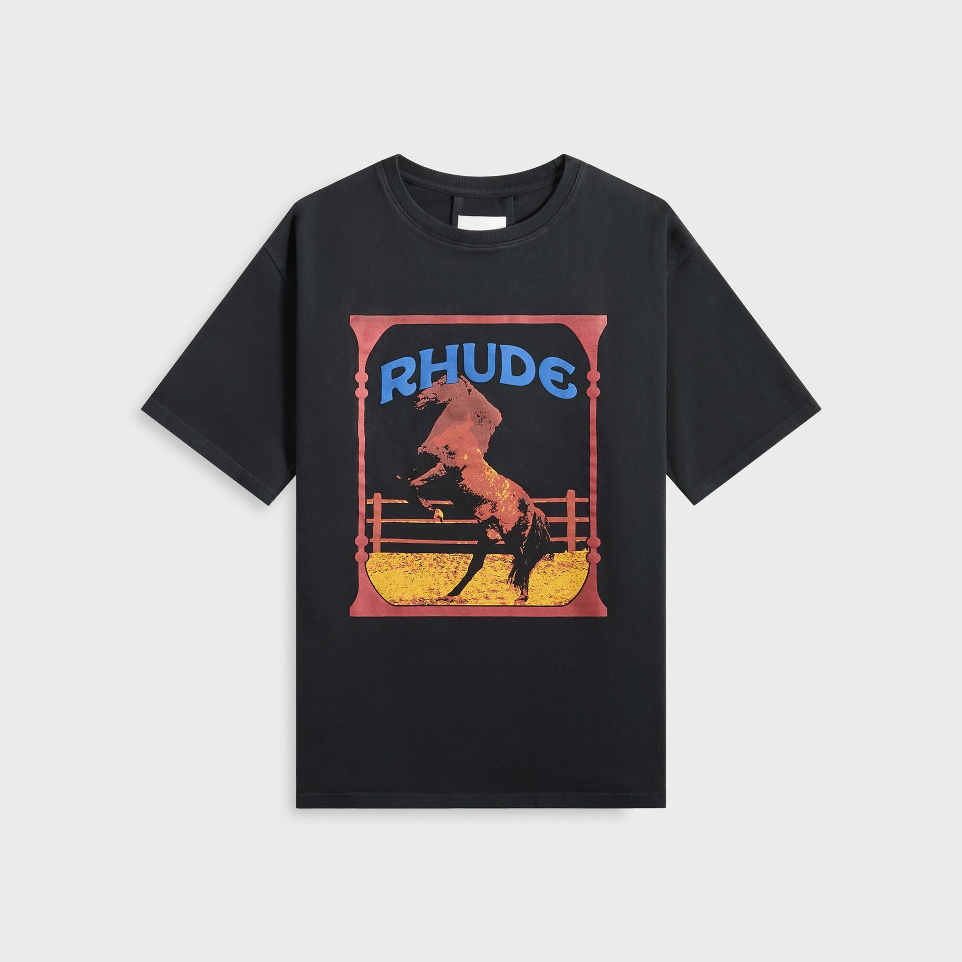 Rhude Cadre Tee - Vintage Black